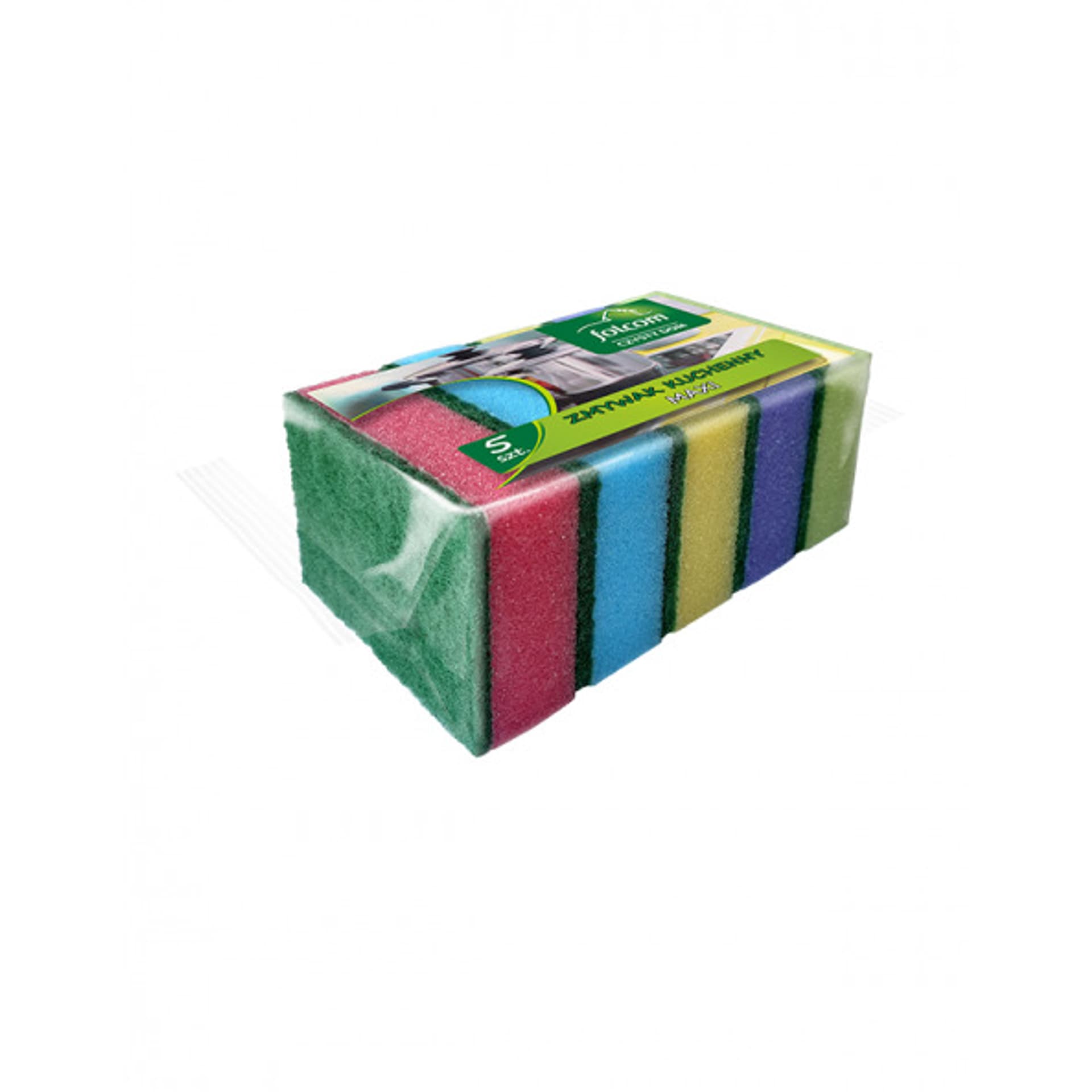 

Zmywak kuchenny MAXI 7x10cm (5 sztuk) FOLCOM, 5 sztuk) folco