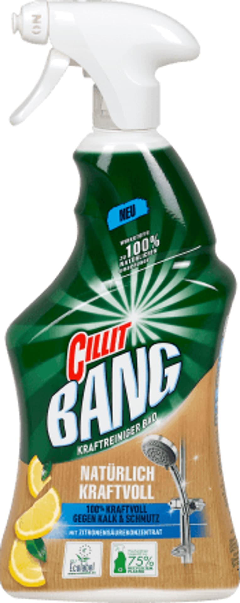 

Cillit Bang Naturlich Kraftreiniger Bad Płyn do Czyszczenia Łazienki 750 ml