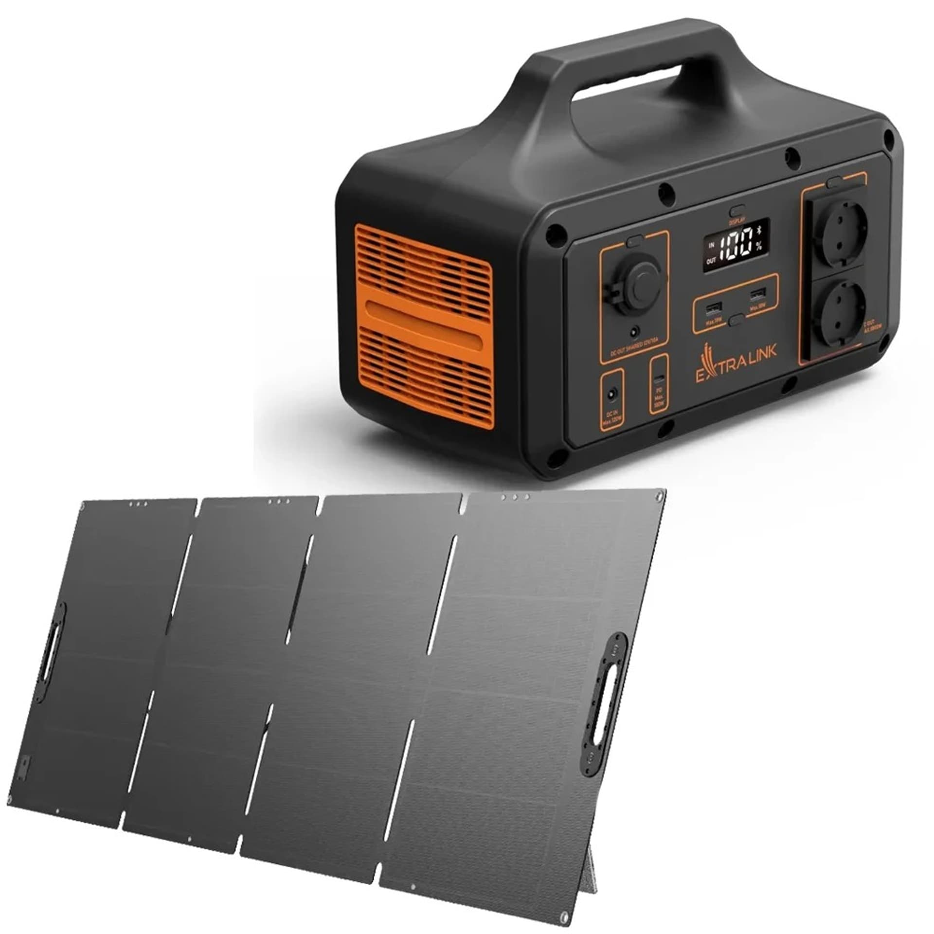 

EXTRALINK EPS-120W 120W FOLDABLE SOLAR PANEL