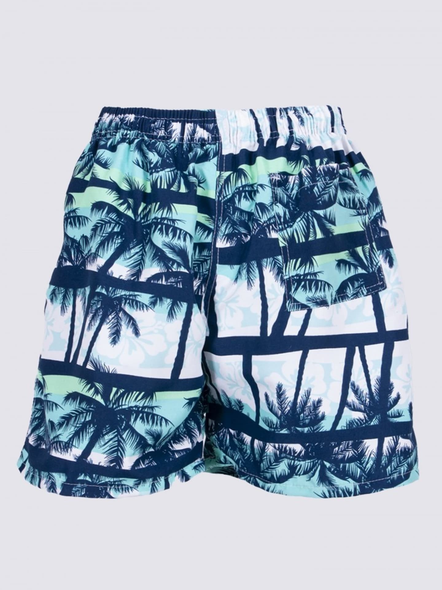 

SZORTY PLAŻOWE MĘSKIE LKS-047 (kolor unicolor/palmy, rozmiar XXL)