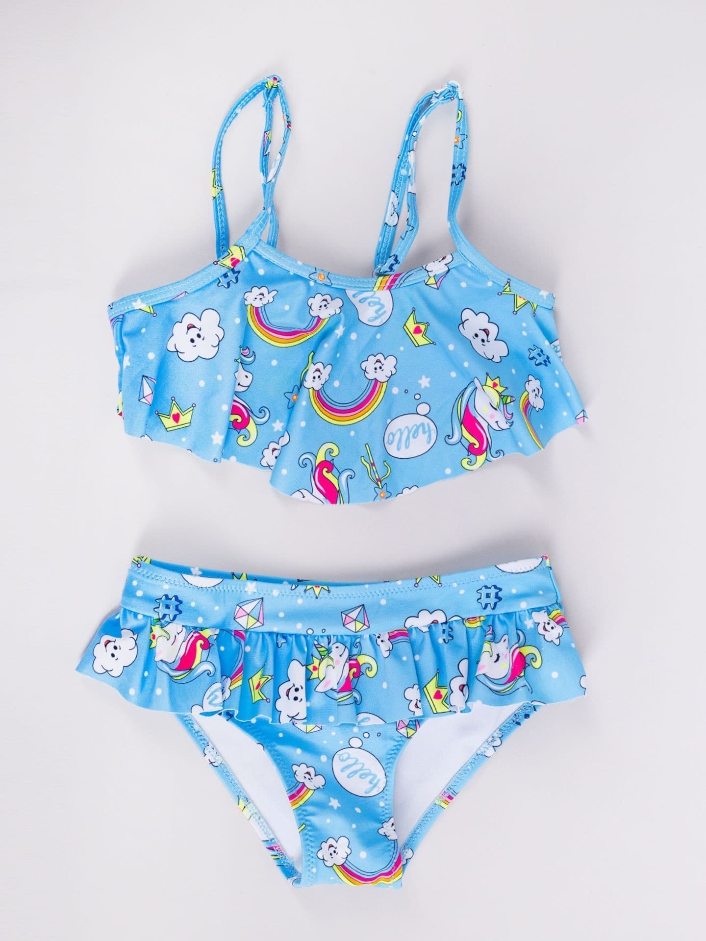 

KOSTIUM PLAŻOWY DZIEWCZĘCY LKD-030 (kolor niebieski, rozmiar 92-98)