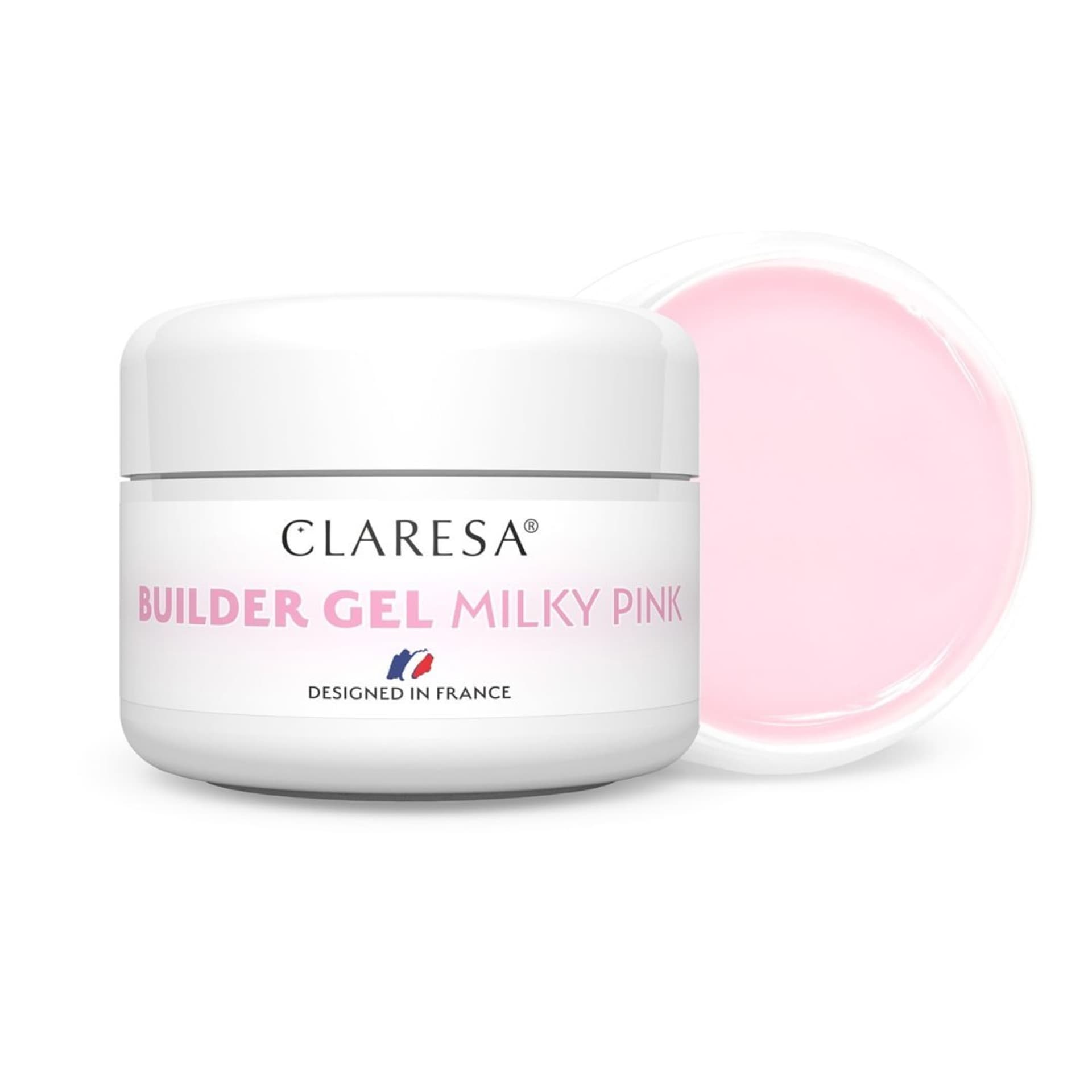 

CLARESA Żel budujący do paznokci Builder - Milky Pink 50g