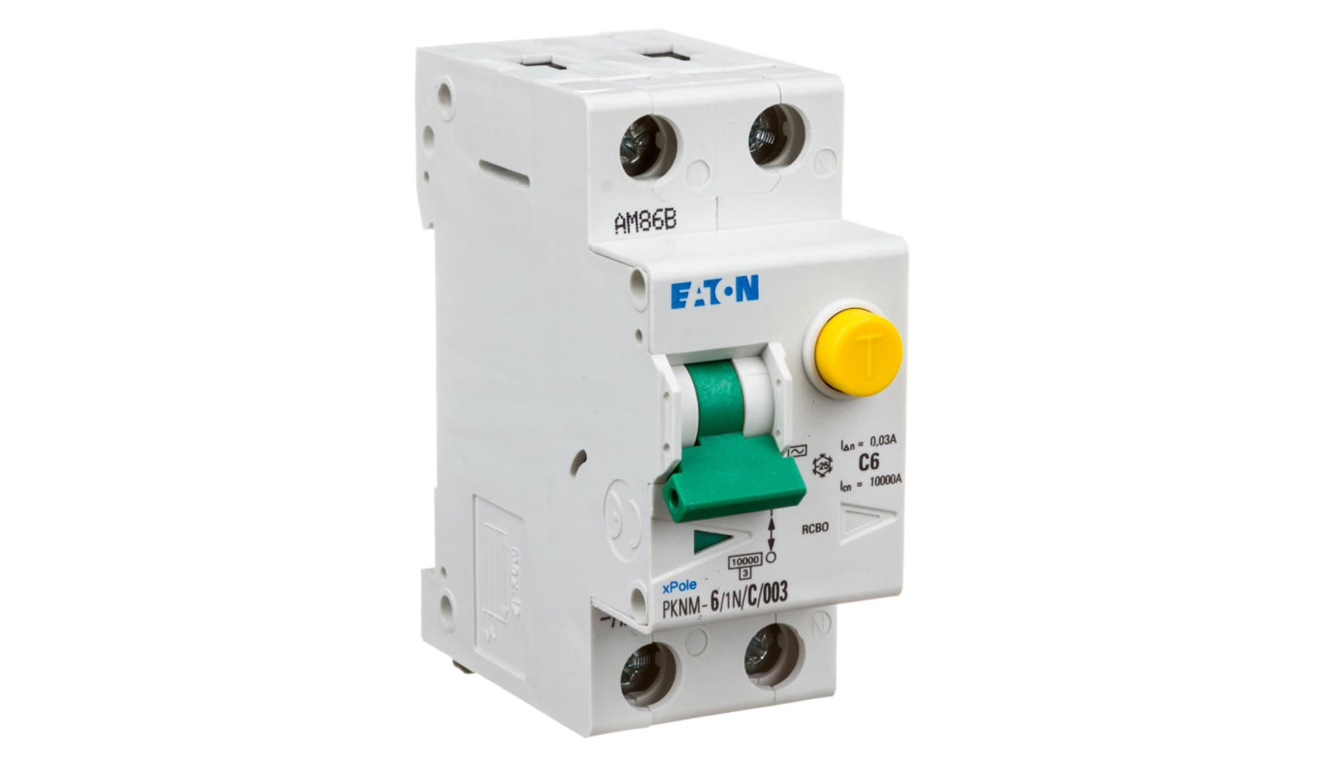 

Wyłącznik różnicowo-nadprądowy 2P 6A C 0,03A typ AC PKNM 6/1N/C/003-MW 236017