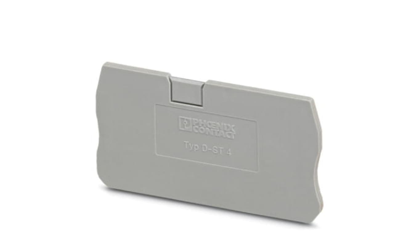 

Pokrywa zamykająca 2,2x55,9x29mm szara D-ST 4 3030420