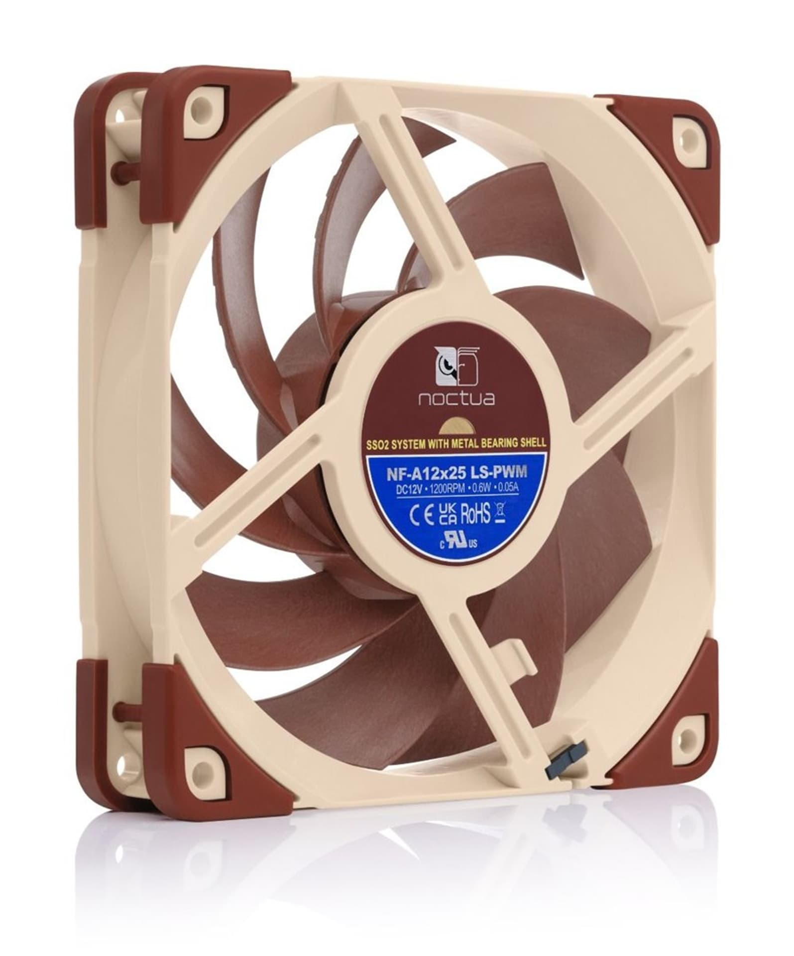 

Wentylator NOCTUA NF-A12x25 LS-PWM Sterrox