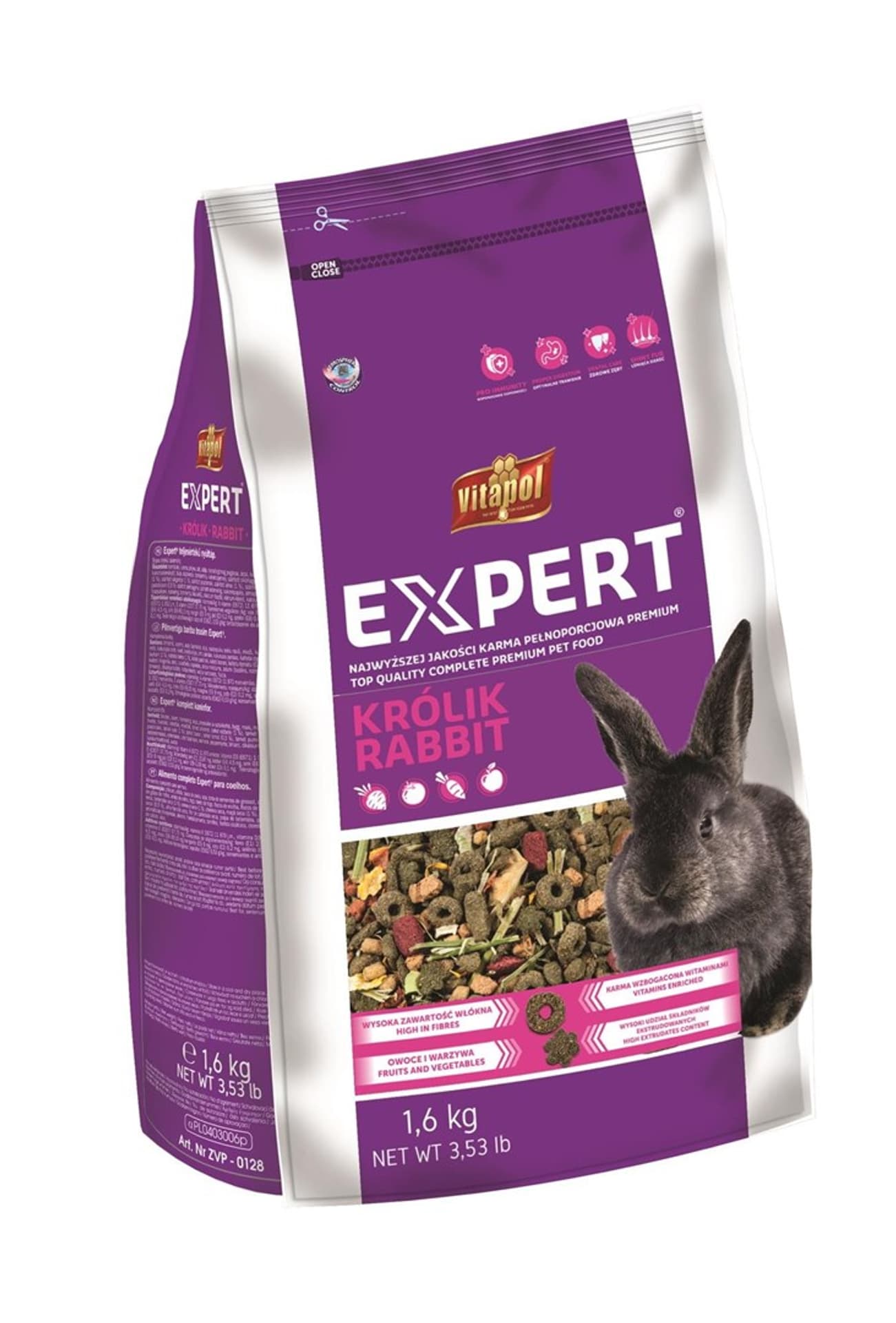 

VITAPOL Expert dla królika 1,6kg