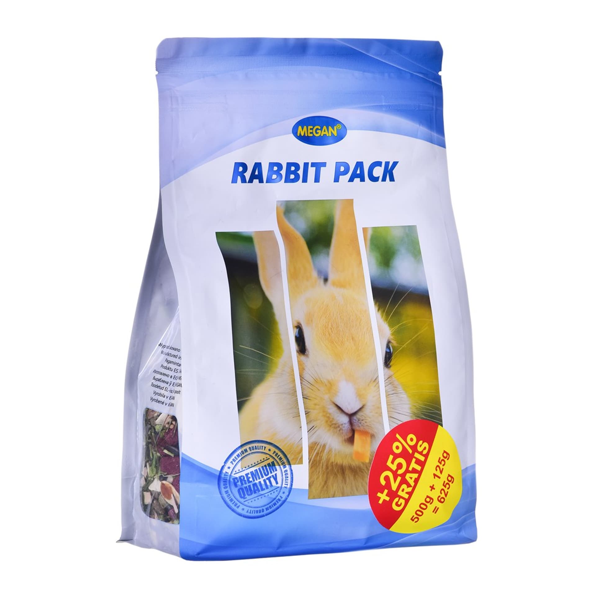 

MEGAN Rabbit Pack 500g+ 125g