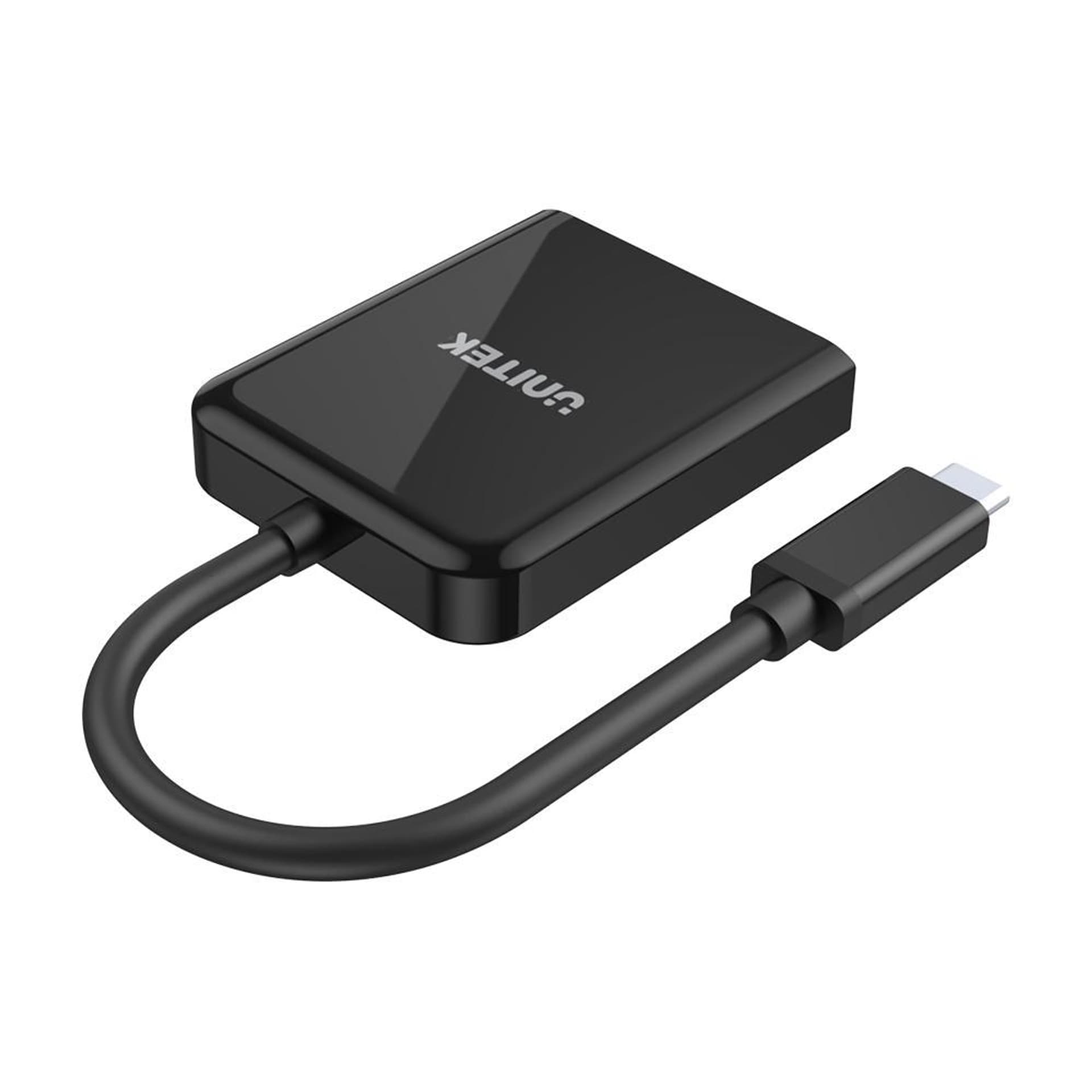 

UNITEK ADAPTER USB-C 2X PORT DP 1.4 8K 60HZ, V1407