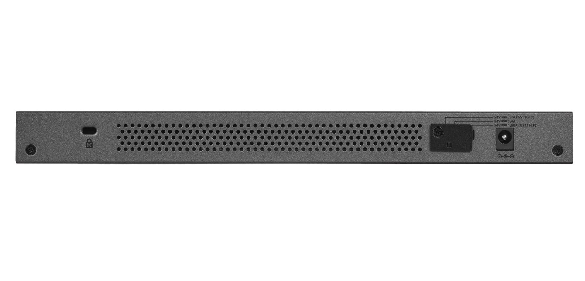 

Switch PoE NETGEAR GS116PP-100EUS (16x 10/100/1000Mbps)