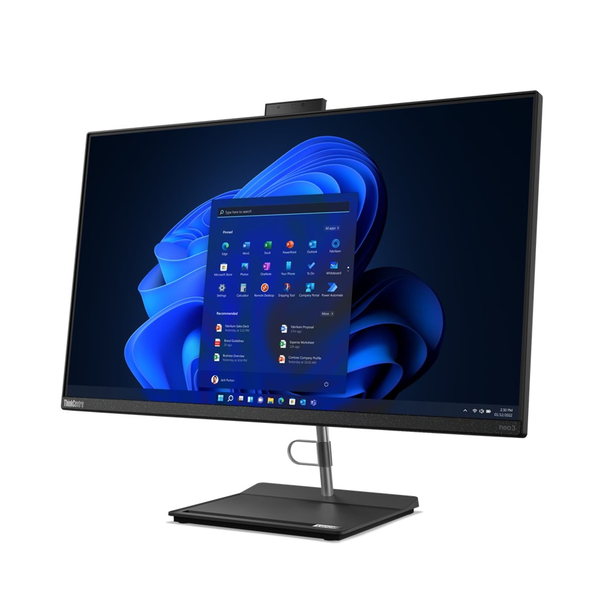 

Lenovo ThinkCentre neo 30a 24 AIO 27" i5-1240P 8GB DDR4 3200 SSD256 Intel Iris Xe Graphics W11Pro 3Y OS