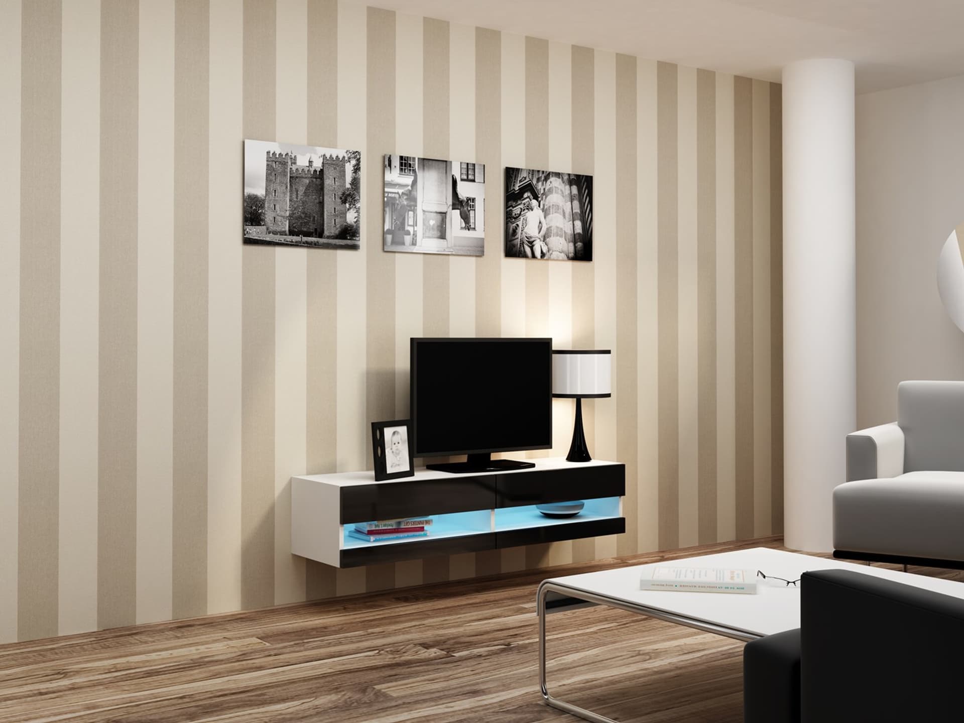 

Zestaw VIGO NEW 13 biały/czarny połysk