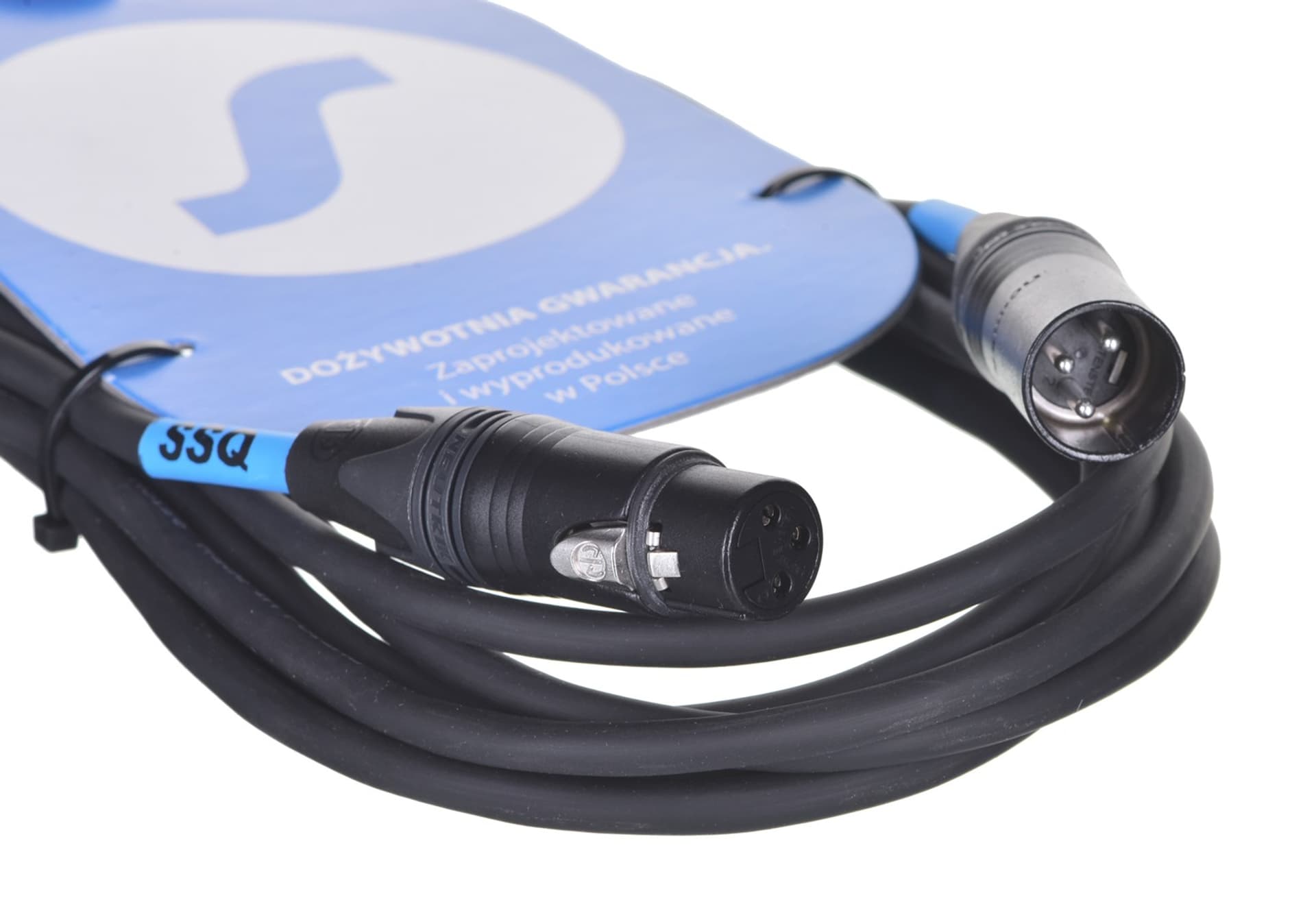 

SSQ XX5 PRO - Kabel XLR-XLR 5 metrowy - NEUTRIK