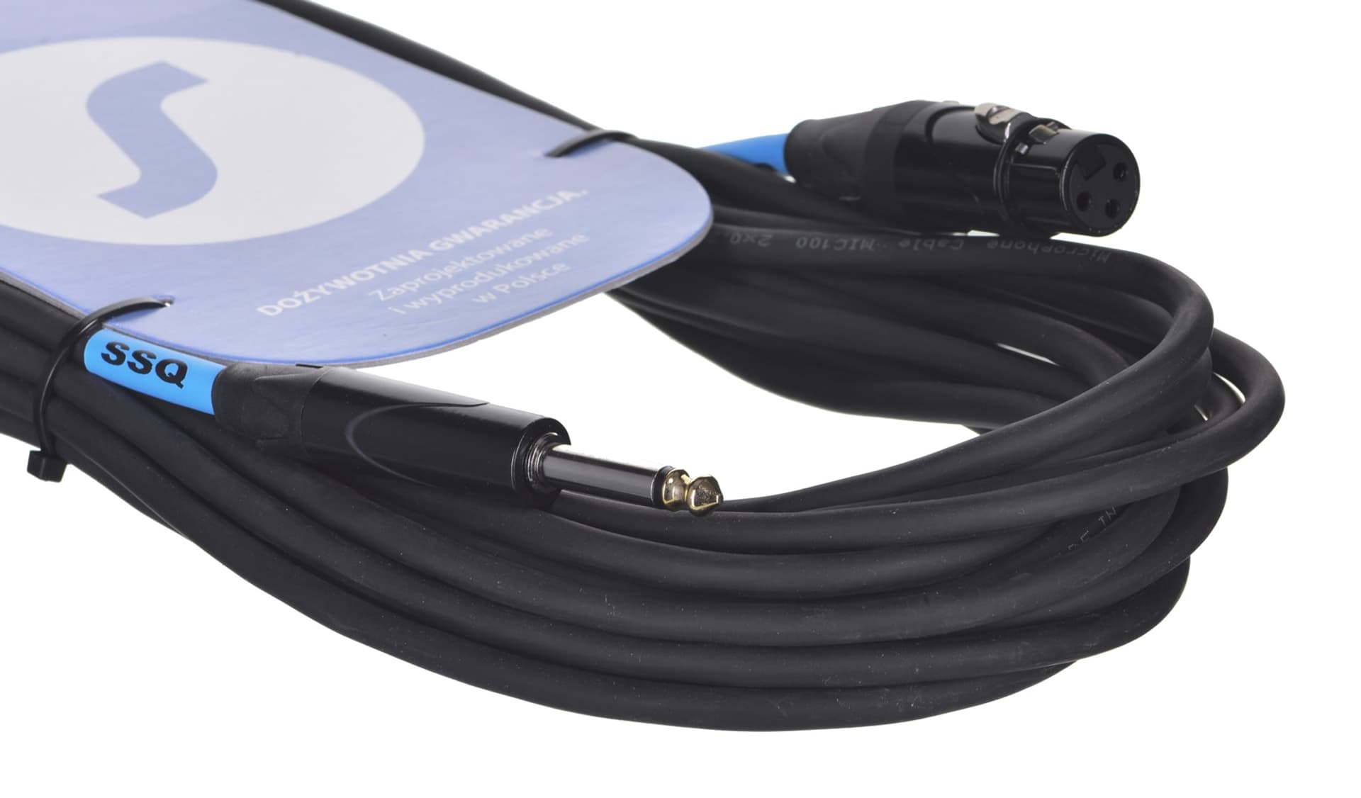 

SSQ XZJM10 - Kabel Jack MONO - XLR Żeński 10 metrowy