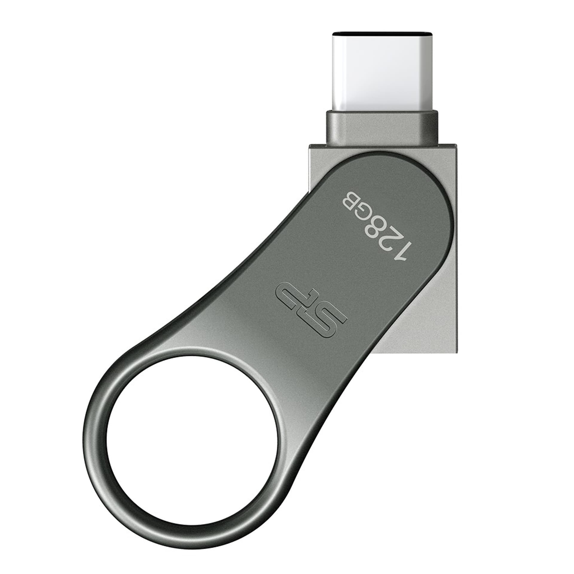 

Pendrive Silicon Power Mobile C80 128GB Dual USB 3.1/Type-C Silver (SP128GBUC3C80V1S)