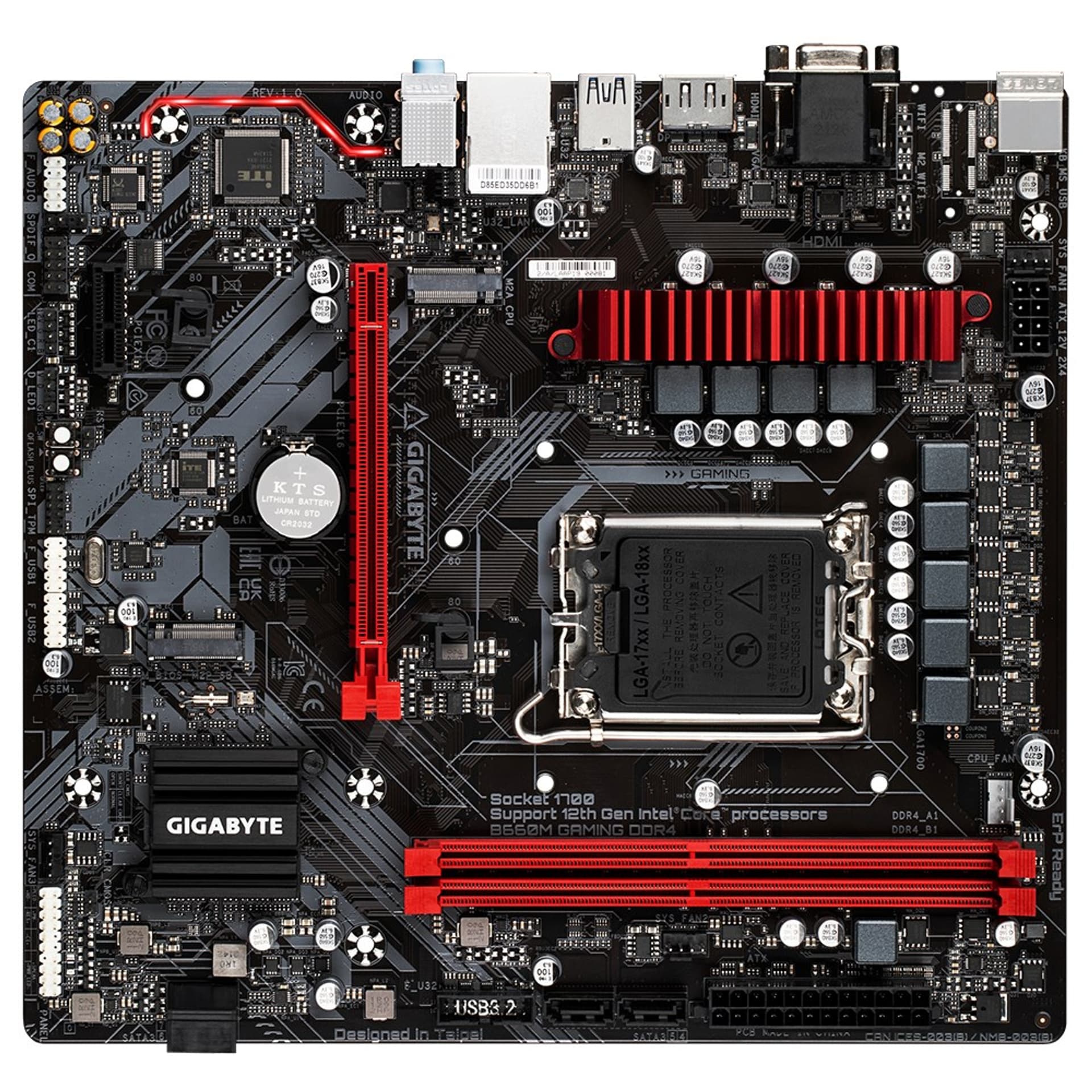 

Płyta główna Gigabyte B660M GAMING DDR4