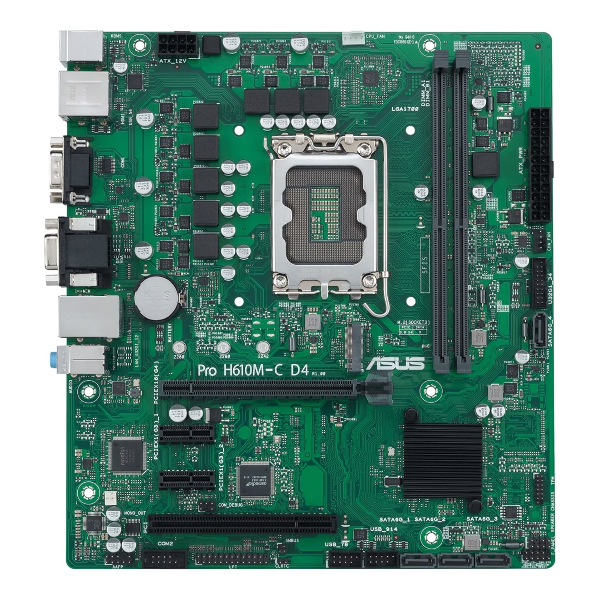 

Płyta główna ASUS PRO H610M-C D4-CSM