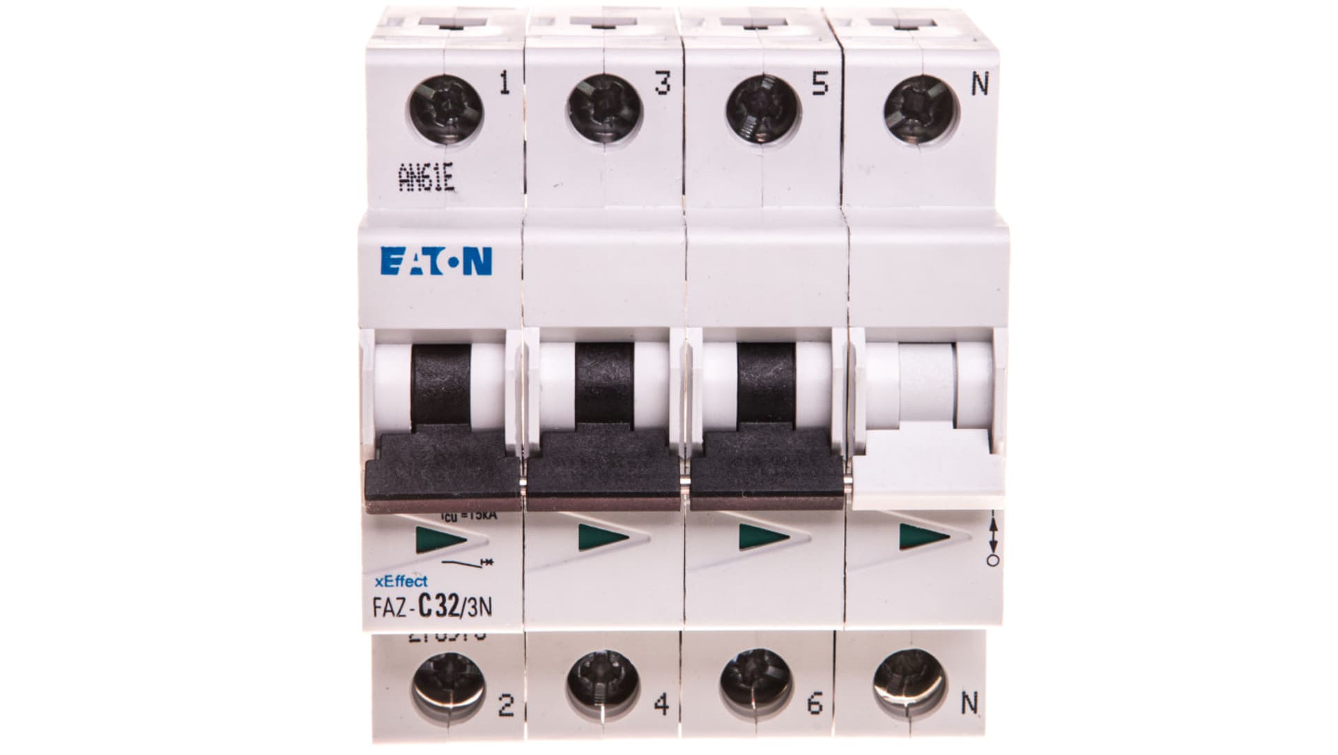 

Wyłącznik nadprądowy 3P+N C 32A 15kA AC FAZ C32/3N 278978
