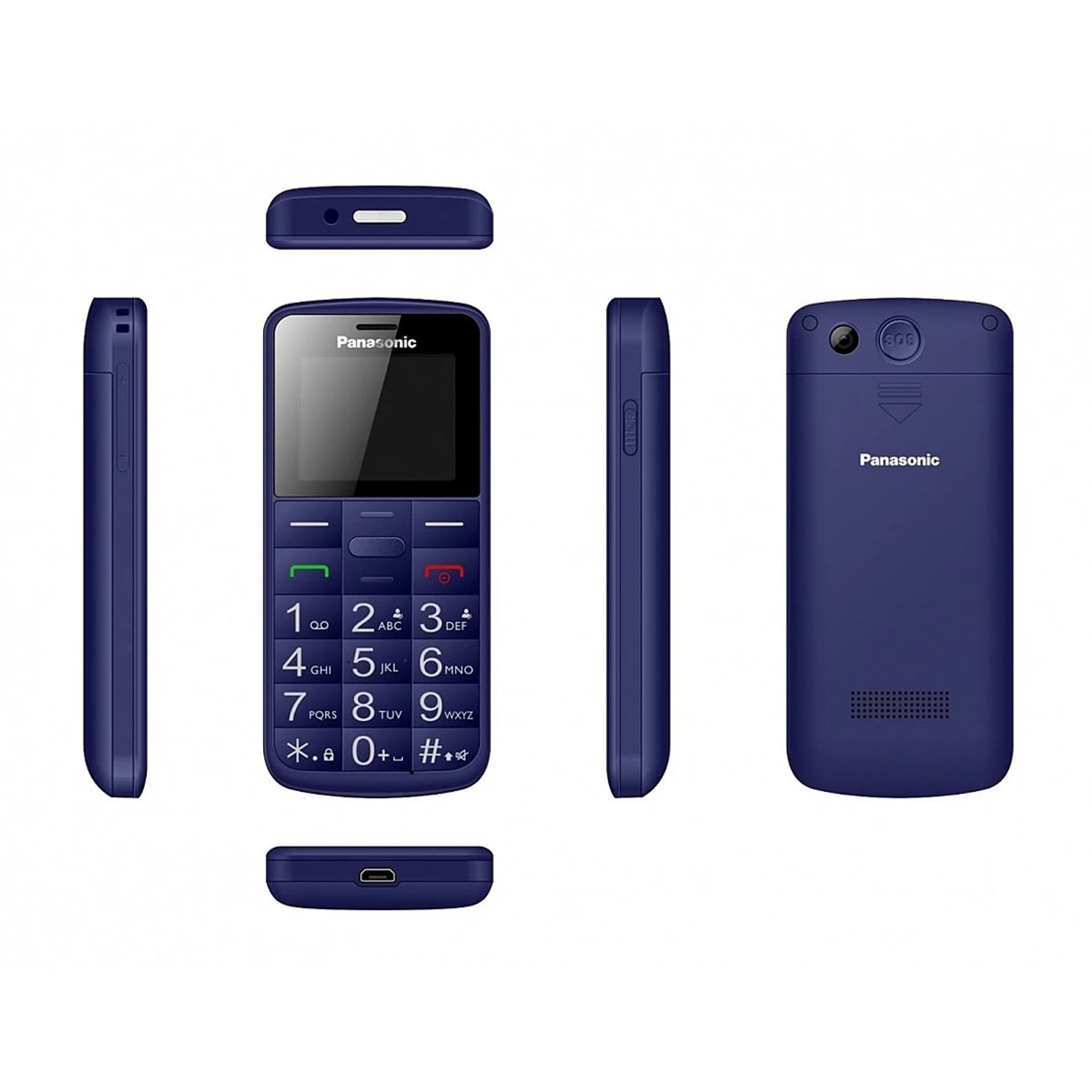 

Panasonic KX-TU110EXC Niebieski