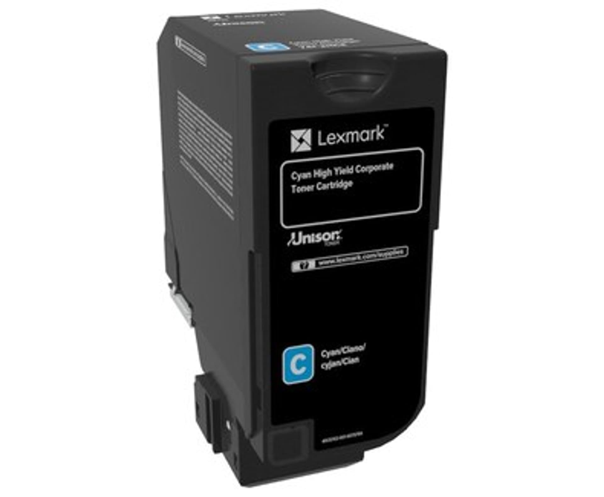 

Lexmark Toner 74C2HCE Cyan