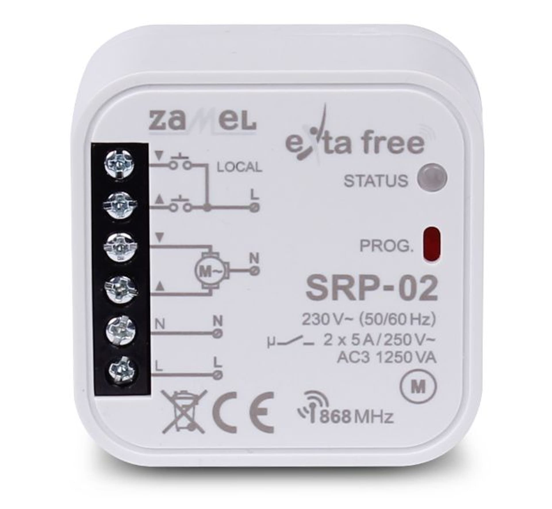 

Sterownik rolet dopuszkowy SRP-02 EXF10000079