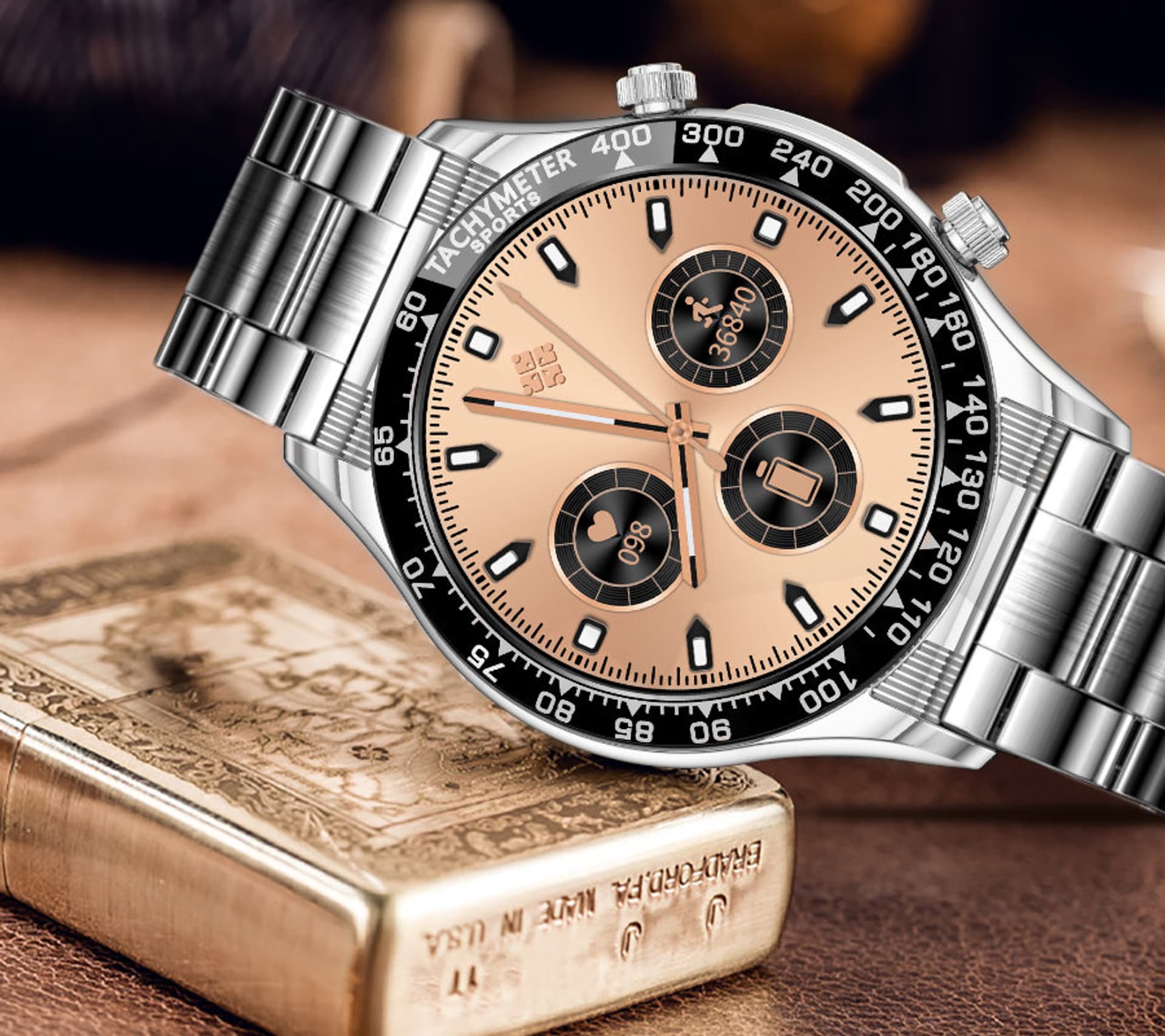 

SMARTWATCH MĘSKI Rubicon RNCE94 - WYKONYWANIE POŁĄCZEŃ - BT CALL (sr039a)