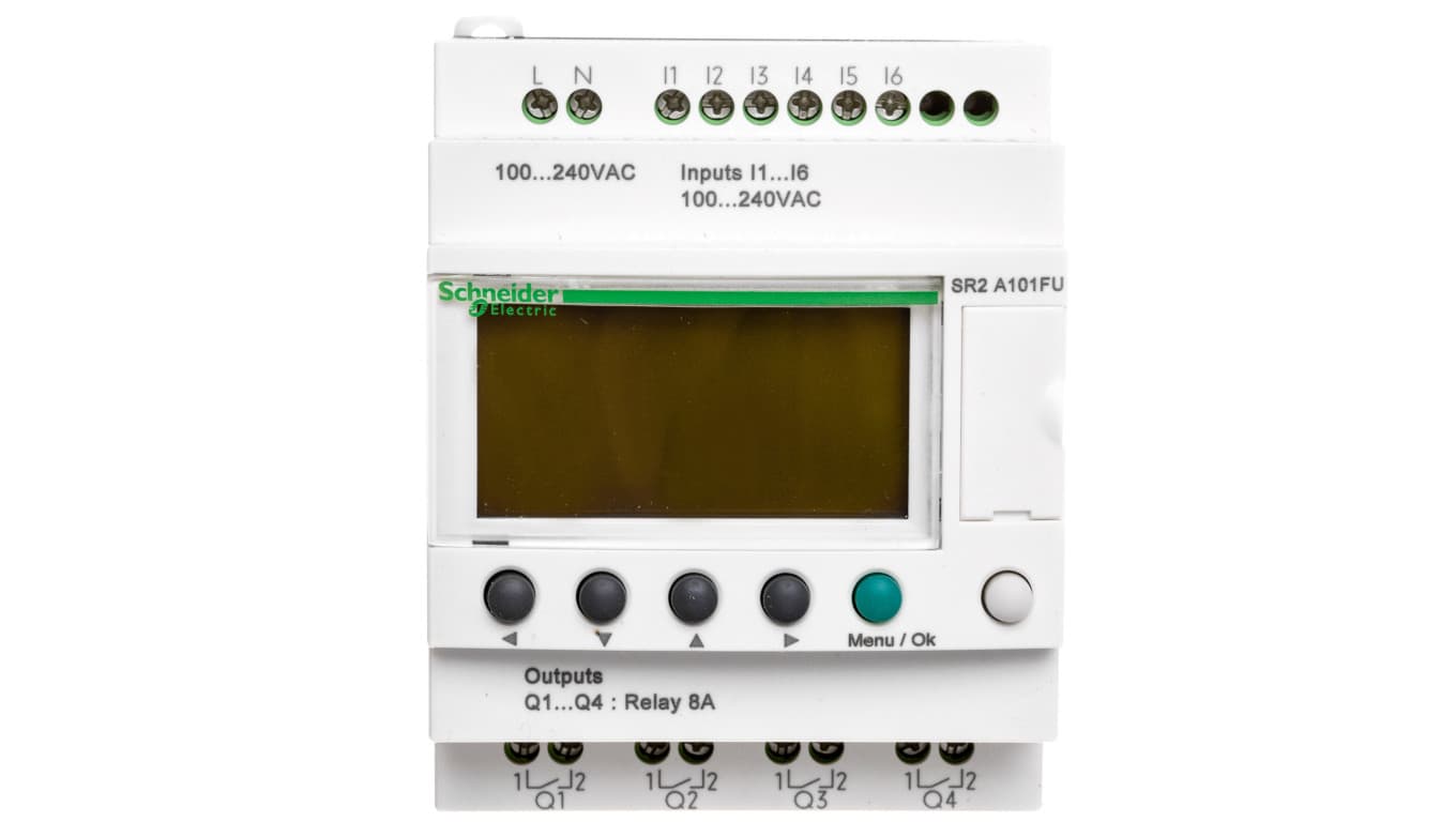 

Przekaźnik programowalny 100-240V AC 6we, 4wy SR2A101FU