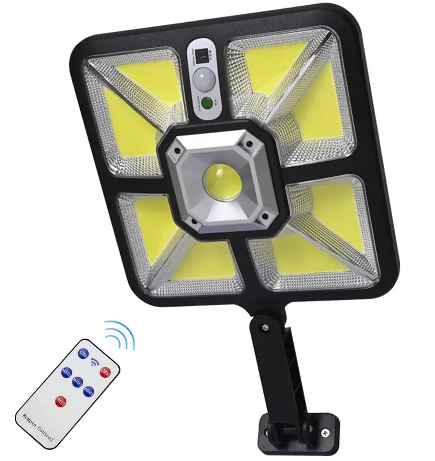 

ZD97 Lampa solarna led 600w czujnik ruchu zmierzchu pilot