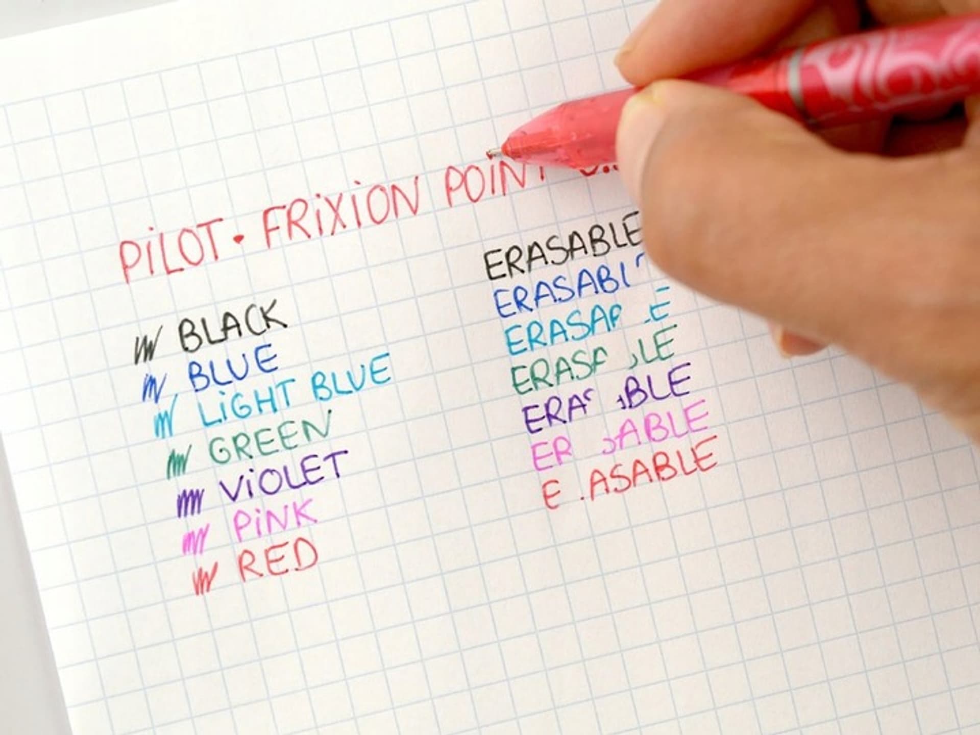 

Pióro kulkowe FRIXION POINT 0,5 różowy BL-FRP5-P PILOT
