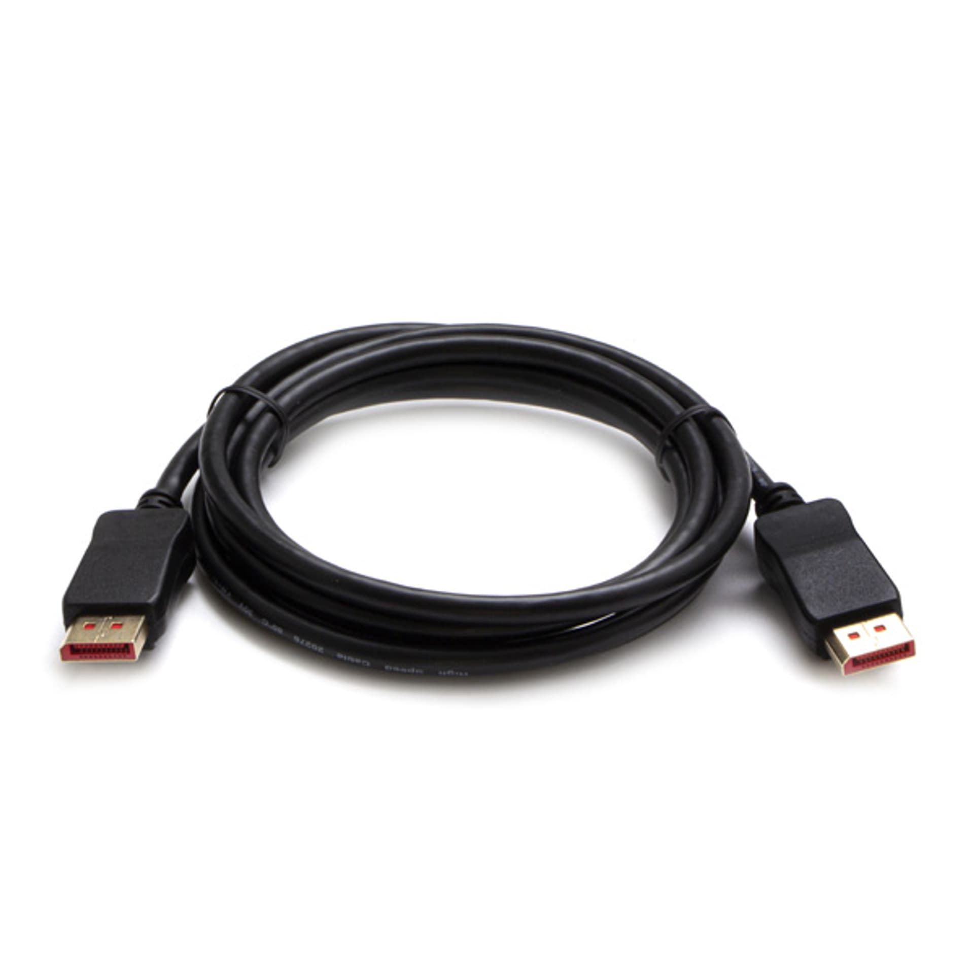 

Video Kabel DisplayPort M - DisplayPort M, DP v 1.4, 2m, pozłacane złącza, czarny, Logo blistr, 8K@60Hz, 32,4Gb/s