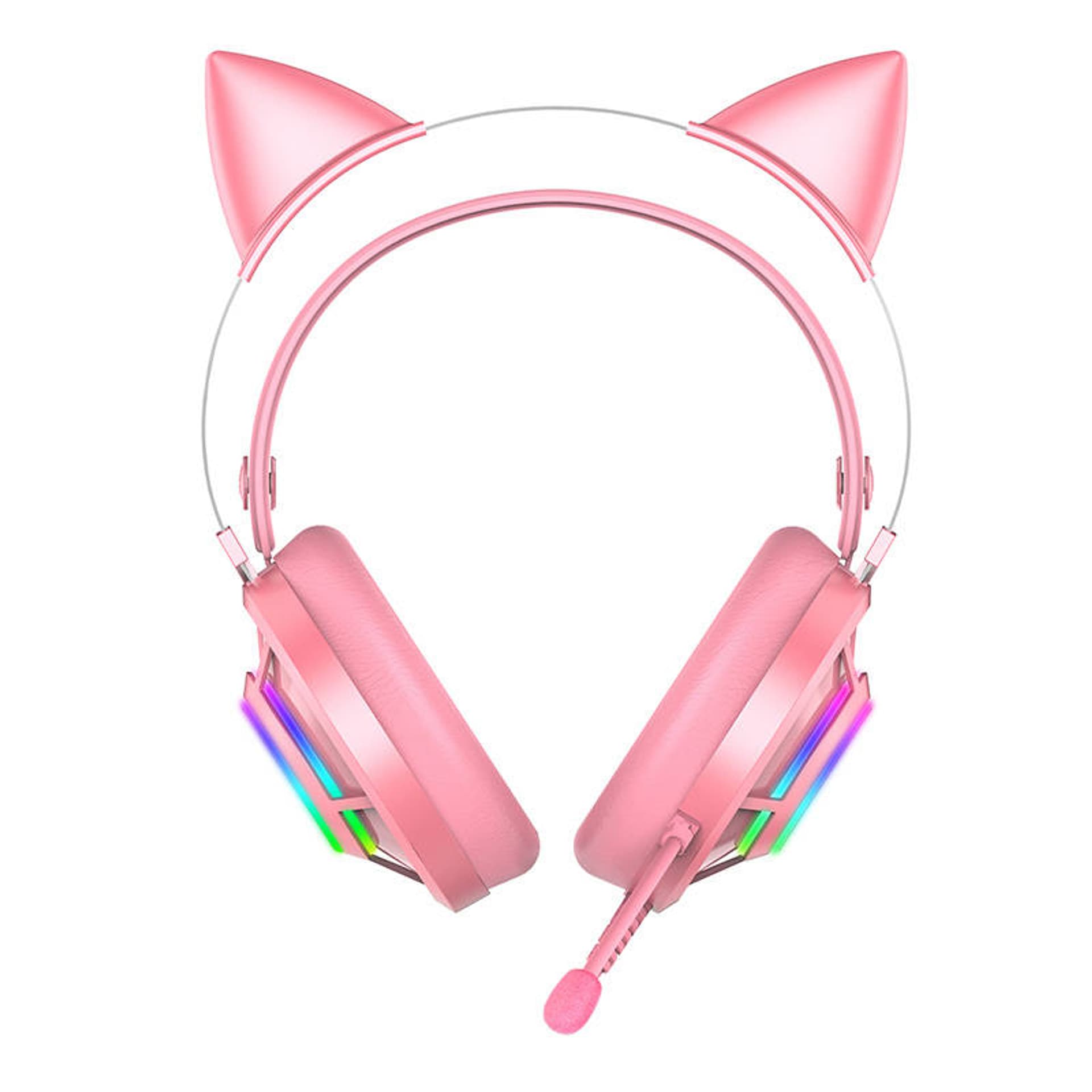 

Słuchawki gamingowe Dareu EH469 USB RGB (różowe)
