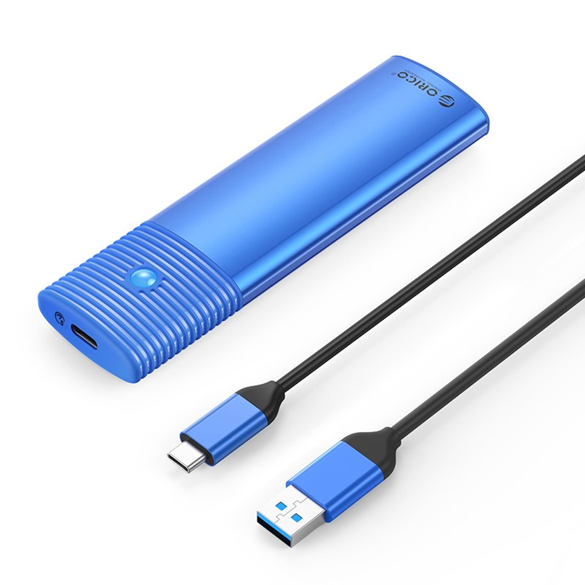 

ORICO OBUDOWA DYSKU M.2 SATA USB-C 5GBPS NIEBIESKA