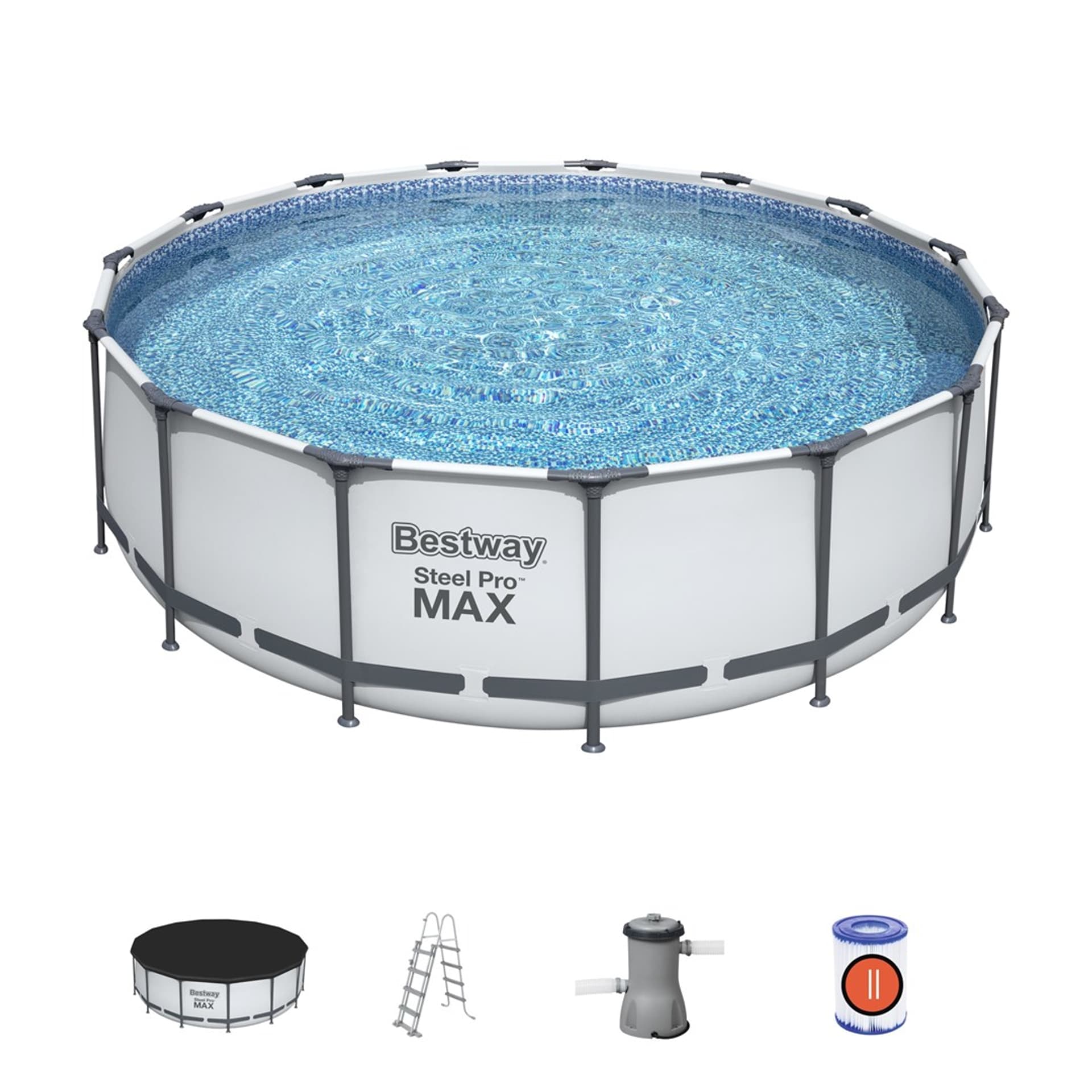 

Bestway 56438 Zestaw Basen ogrodowy 457x122