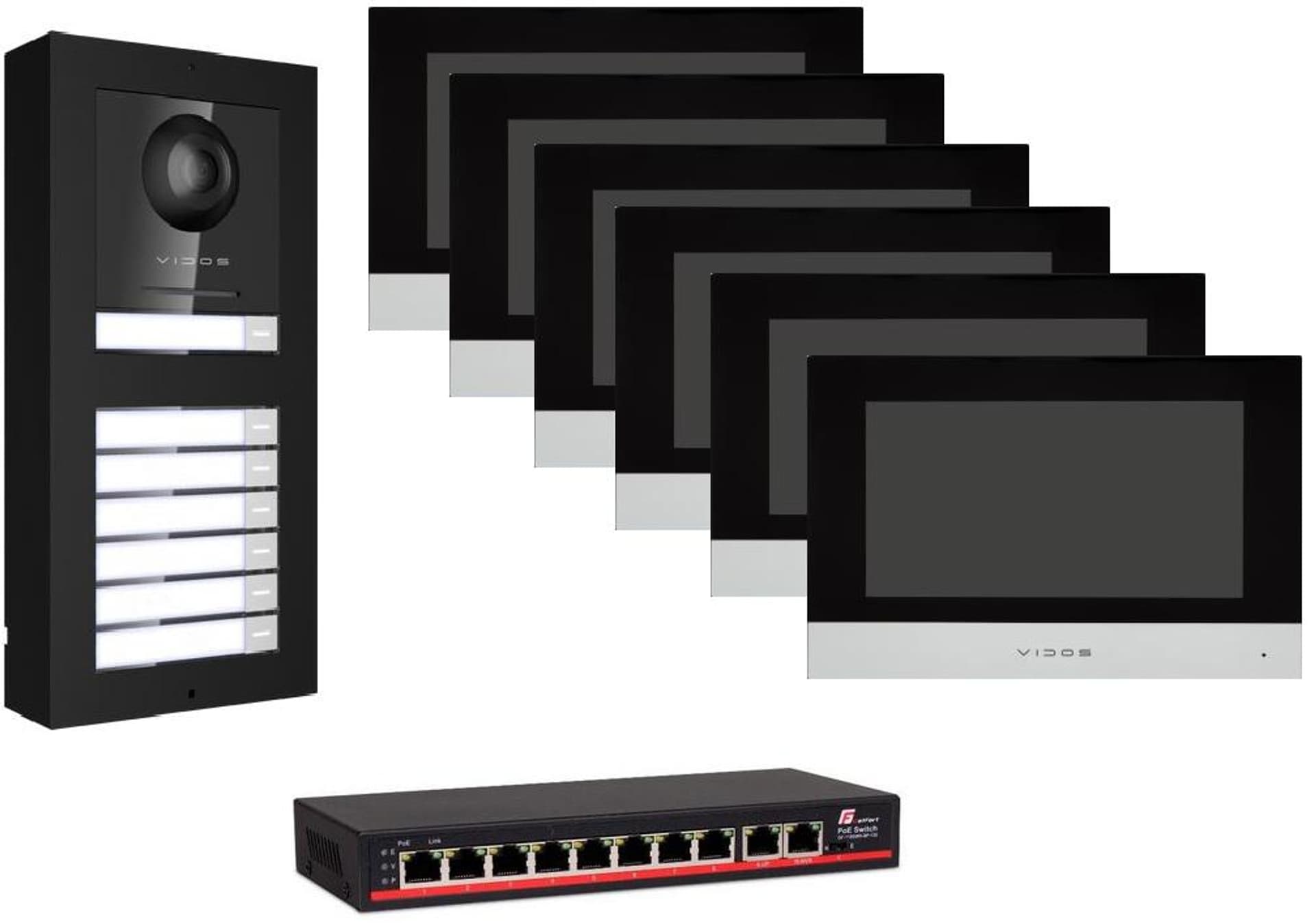 

Wideodomofon IP VIDOS ONE X162/6xM2010