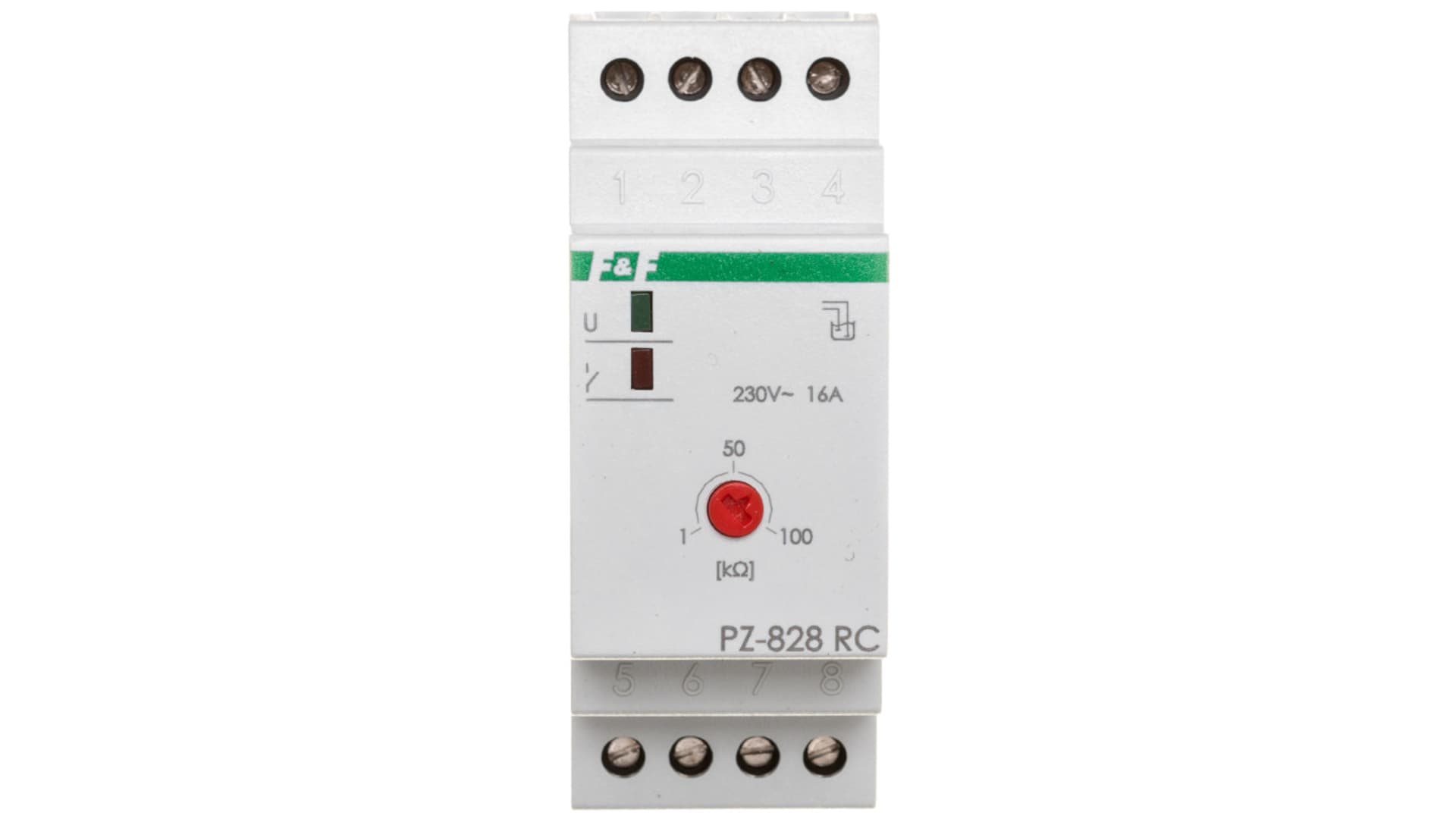

Przekaźnik kontroli poziomu cieczy z regulacją czułości 16A 1-100kOhm 230V AC PZ-828RC-B