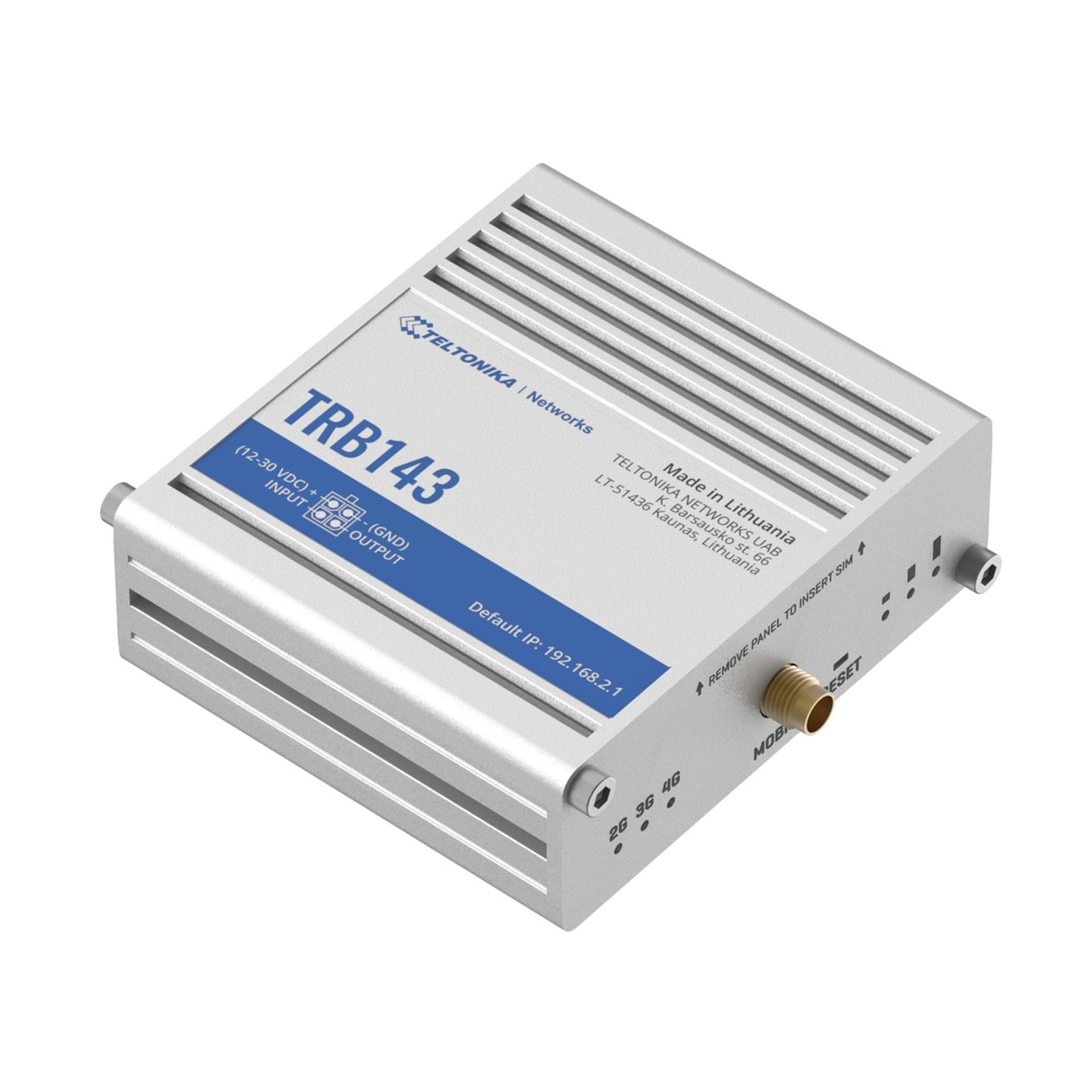 

TELTONIKA TRB143 M-BUS CELLULAR GATEWAY 4G/LTE (Cat 4), 3G, 2G, Cat 4)/3g/2