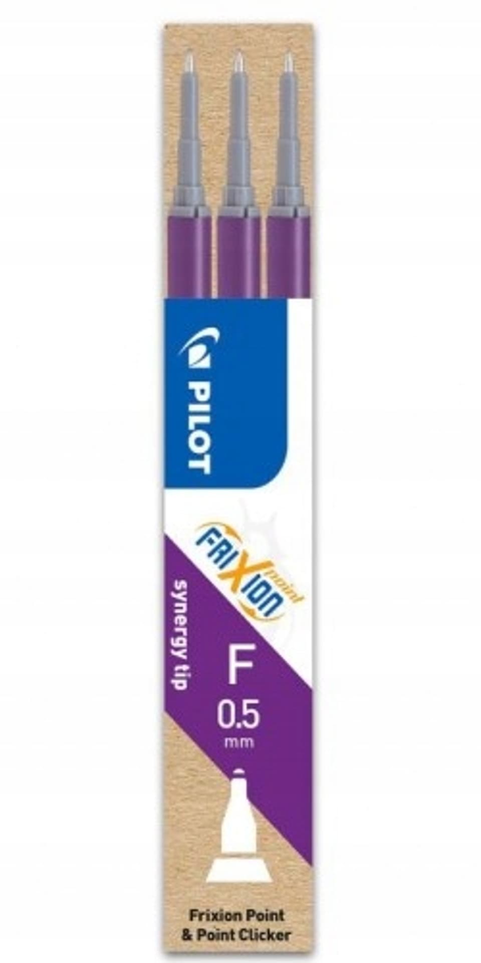 

Wkład FRIXION POINT 0,5mm fioletowy (3 sztuki) BLS-FRPS-V-S8 PILOT, 3 sztuki) bls-frps-v-s8 pilo