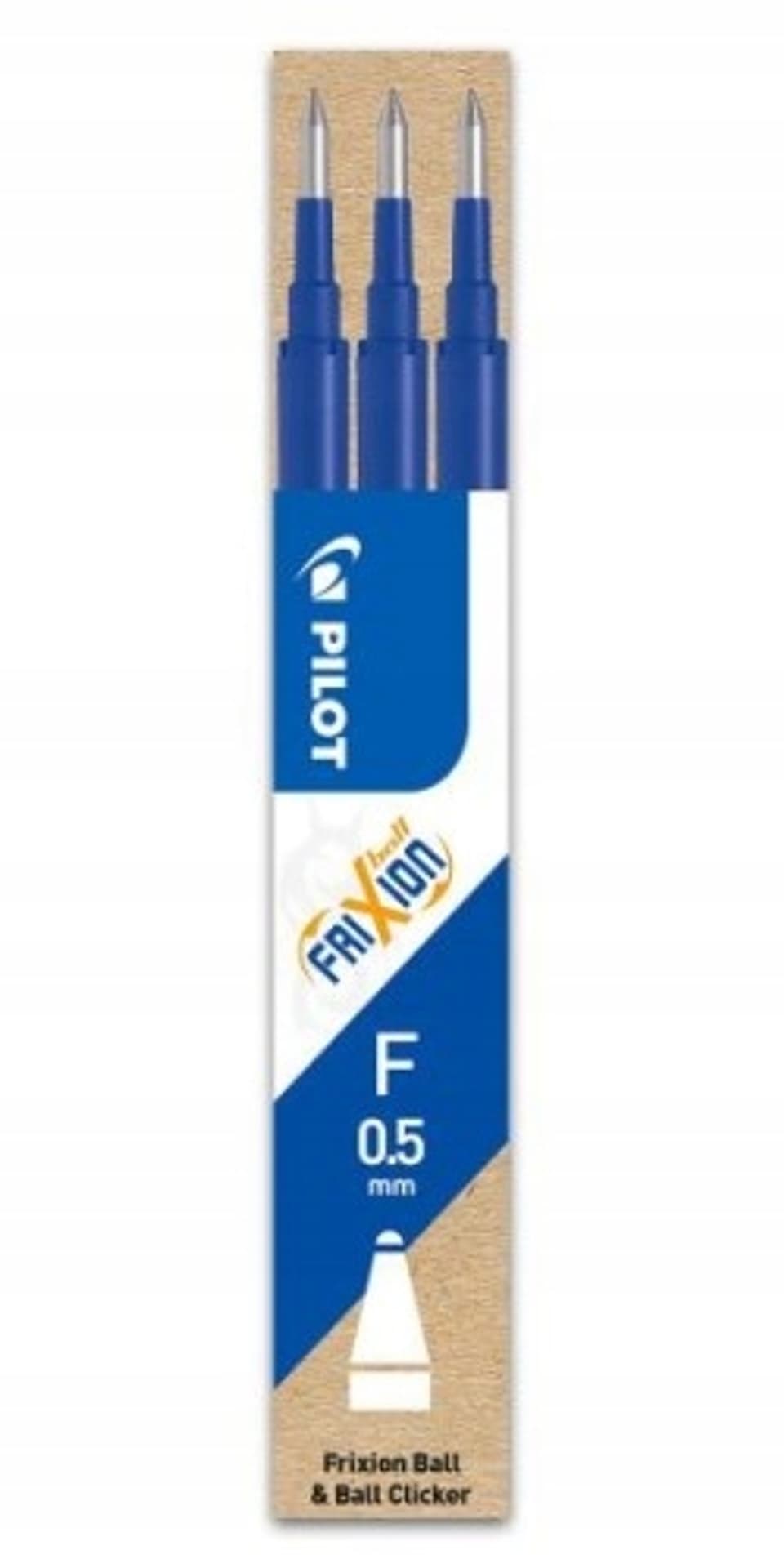 

Wkład FRIXION CLIKER 0,5mm niebieski (3 sztuki) PIBLS-FR5-L-S3-E PILOT, 3 sztuki) pibls-fr5-l-s3-e pilo