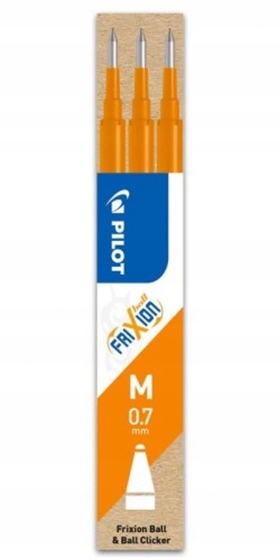 

Wkład FRIXION 0,7mm pomarańczowy (3 sztuki) BLS-FR7-O-S3 PILOT, 3 sztuki) bls-fr7-o-s3 pilo