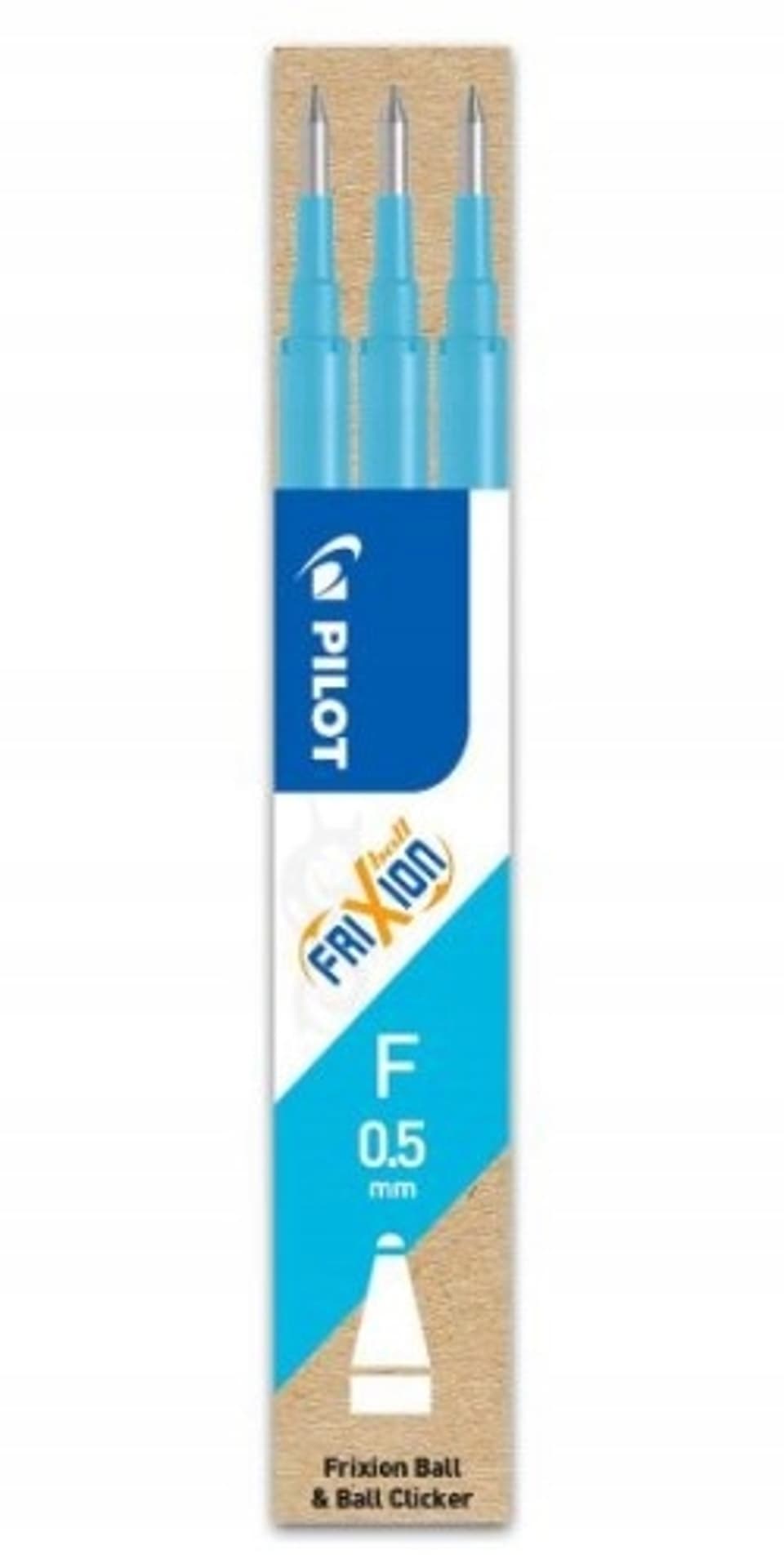 

Wkład FRIXION CLIKER 0,5mm lazurowy (3 sztuki) PIBLS-FR5-LB-S3-E PILOT, 3 sztuki) pibls-fr5-lb-s3-e pilo