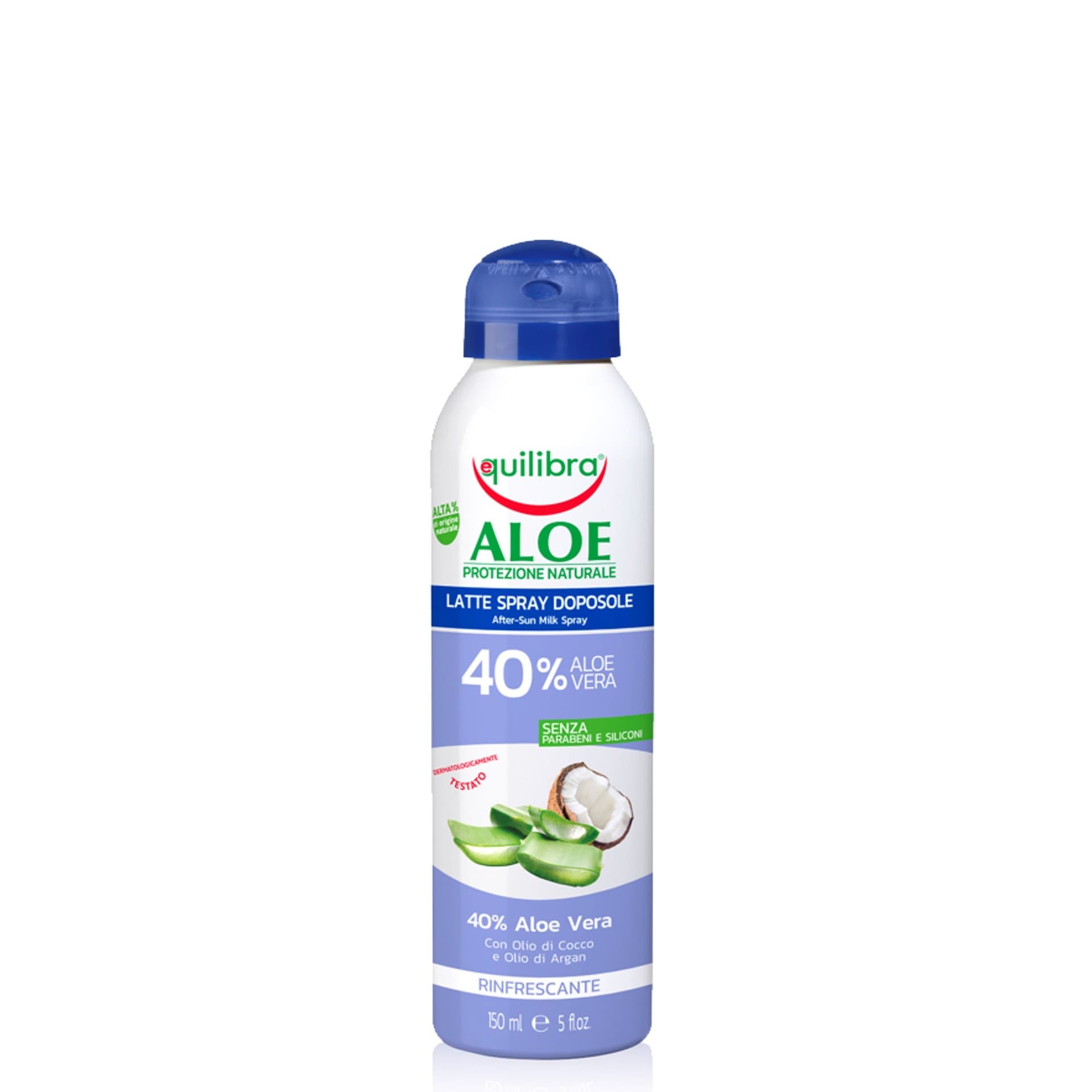 

Equilibra Aloe Solare Mleczko po opalaniu w sprayu 40% Aloe Vera 150ml