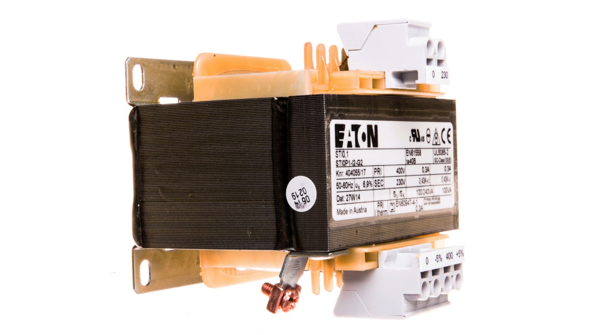 

Transformator 1-fazowy 100VA 400/230V STI0,1(400/230) 046630, 400/230) 04663
