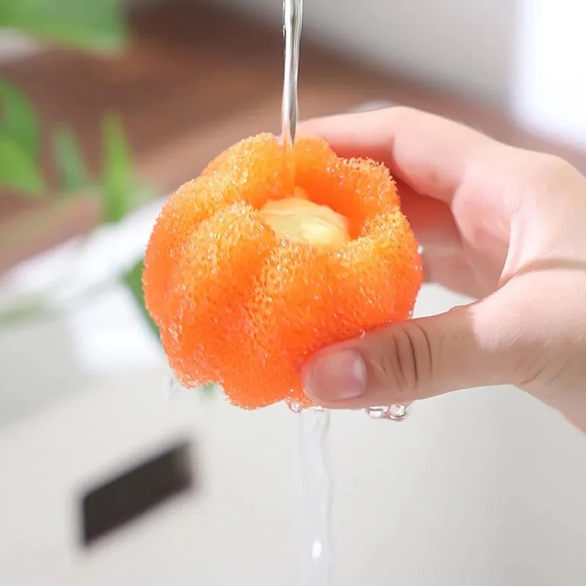 

AG895A Gąbka do prania antykłaczki orange