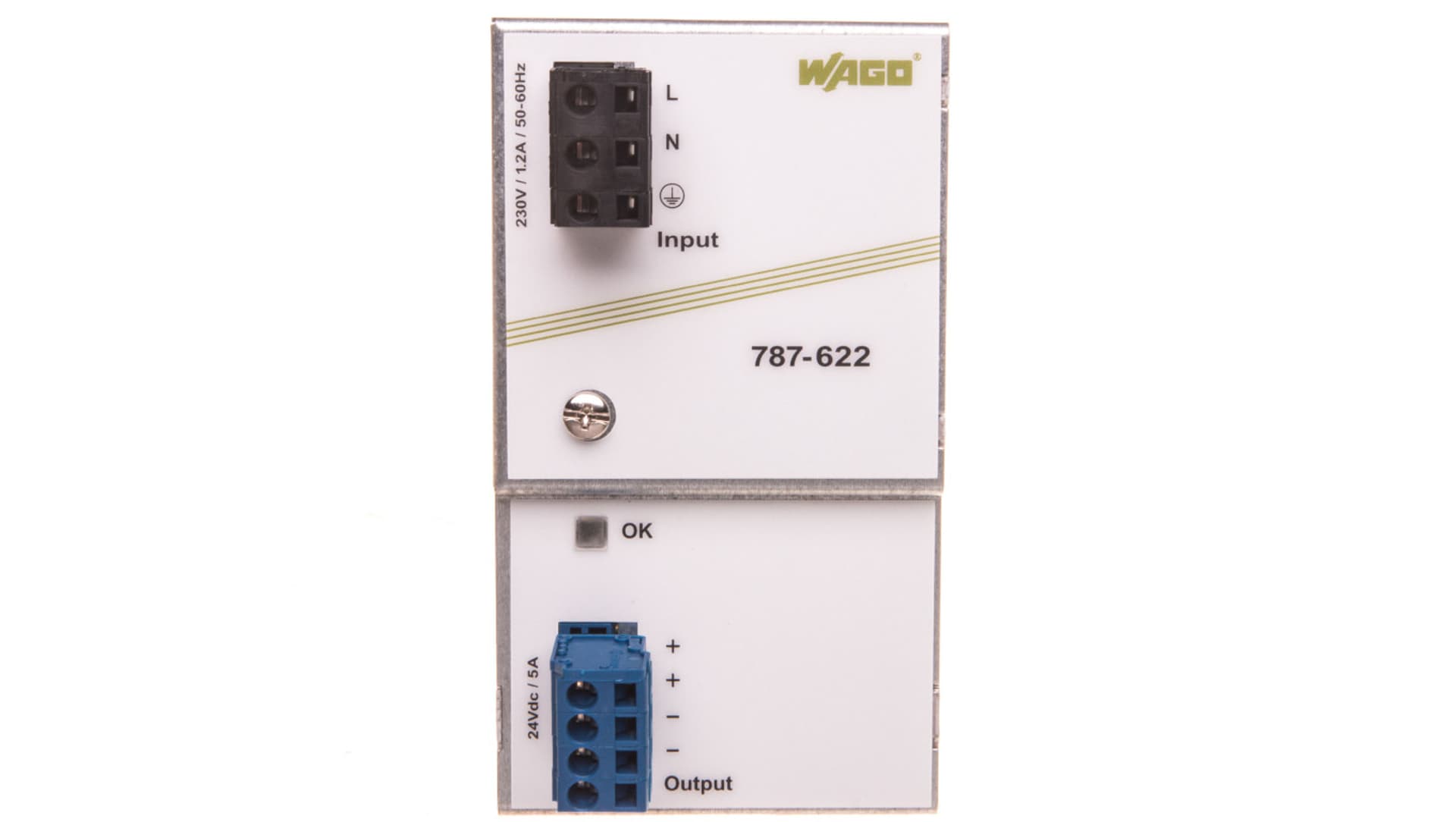 

Zasilacz impulsowany po stronie pierwotnej 24V DC 5,0A 787-622 EPSITRON