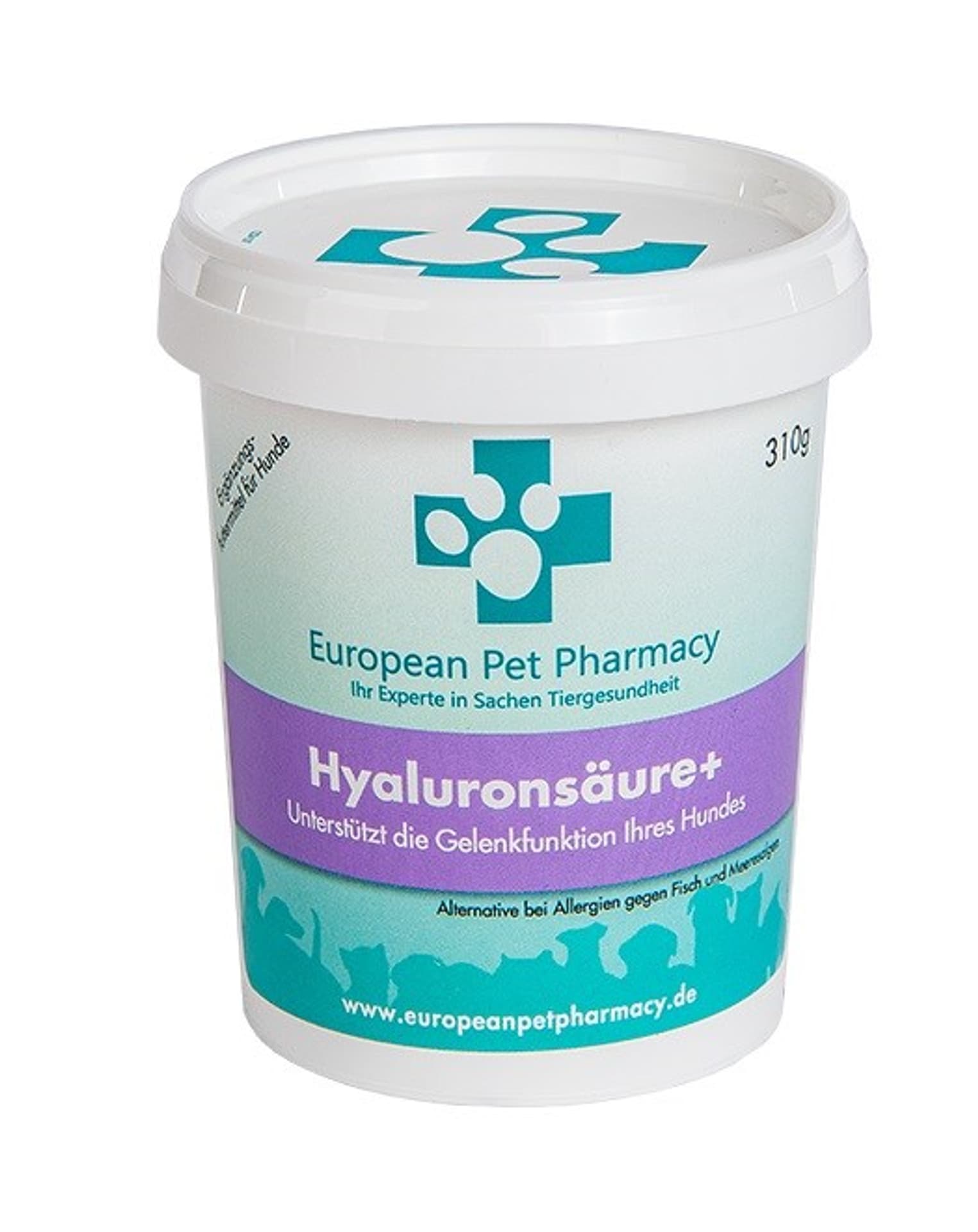 

Europen Pet Pharmacy Hyaluron+,310g Suplement dla psów ze schorzeniami stawów