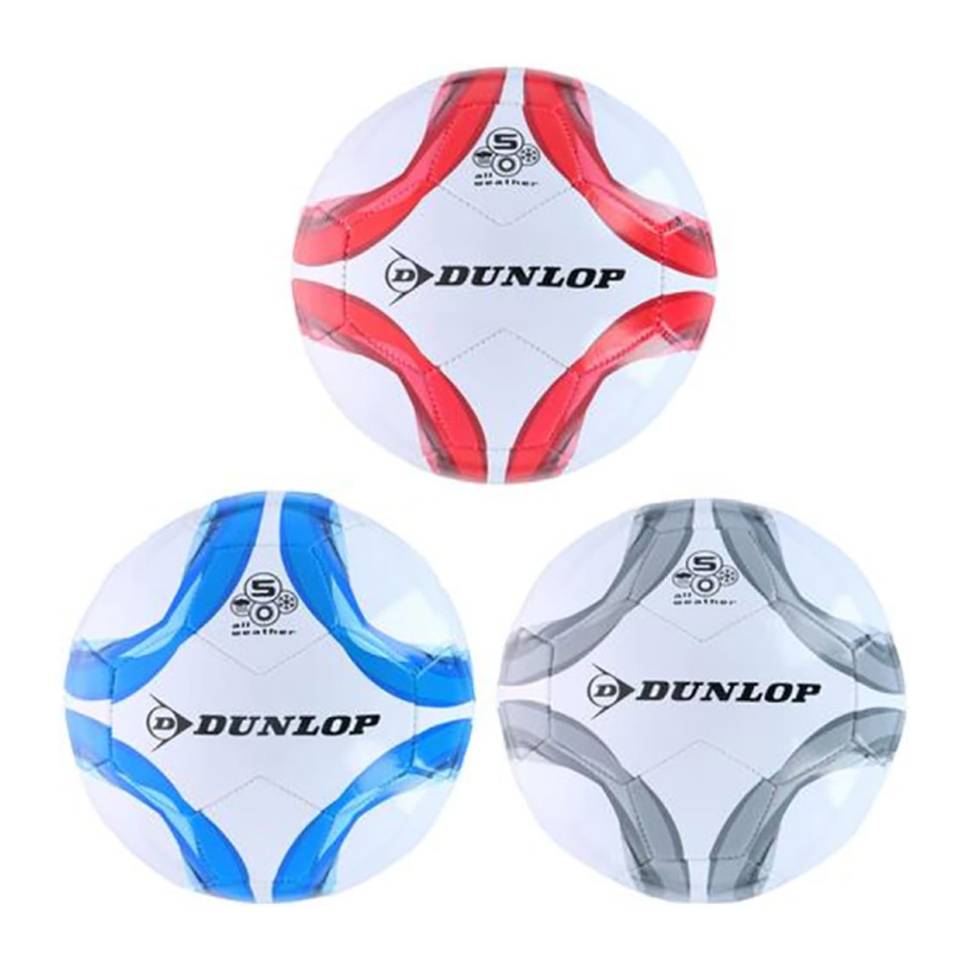 

Dunlop - Piłka do piłki nożnej r. 5 (Szary)