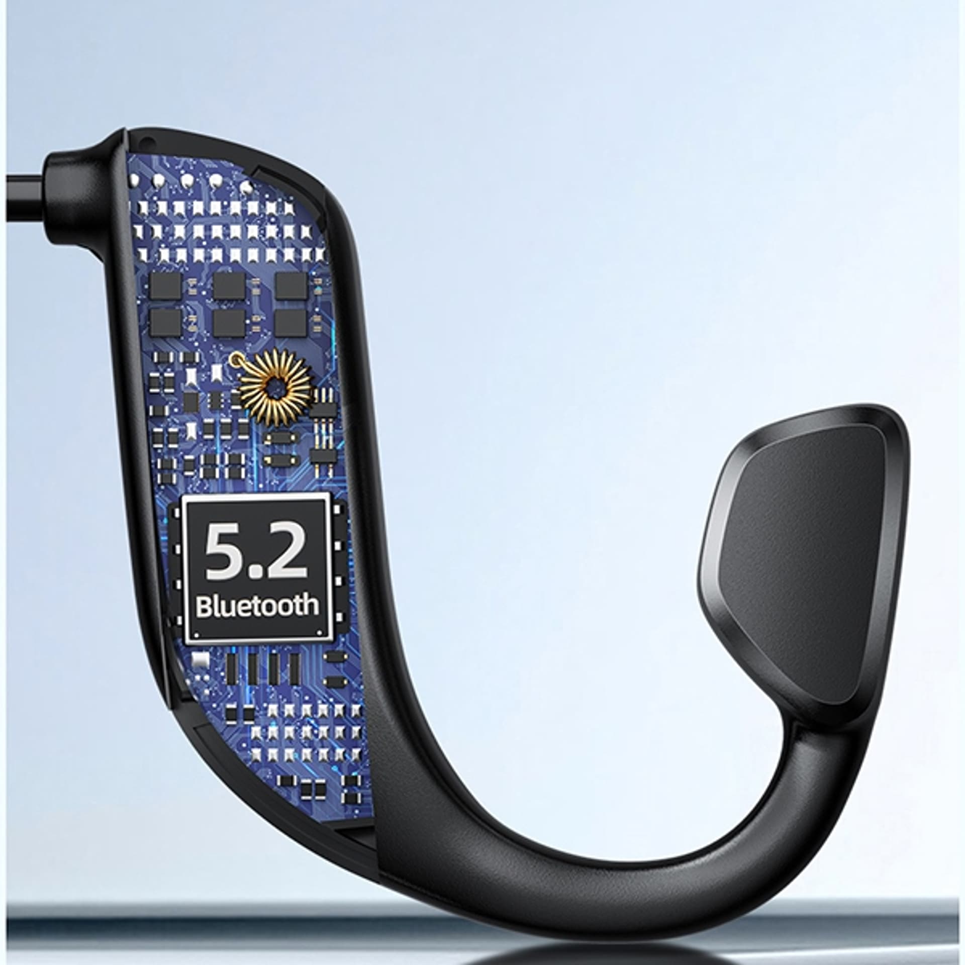 

AWEI słuchawki sportowe Bluetooth 5.2 A889 Pro czarny/black