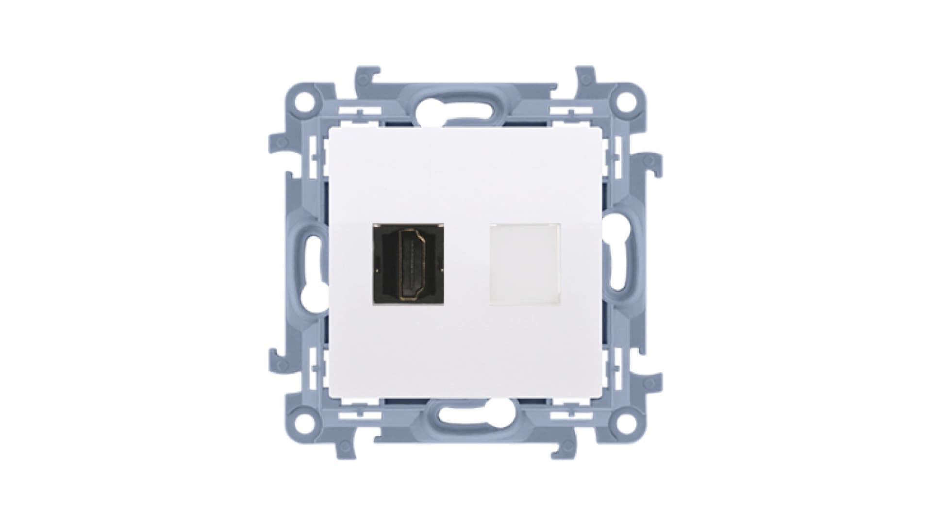 

Simon 10 Gniazdo HDMI ver.1.4 (moduł) biały CGHDMI.01/11