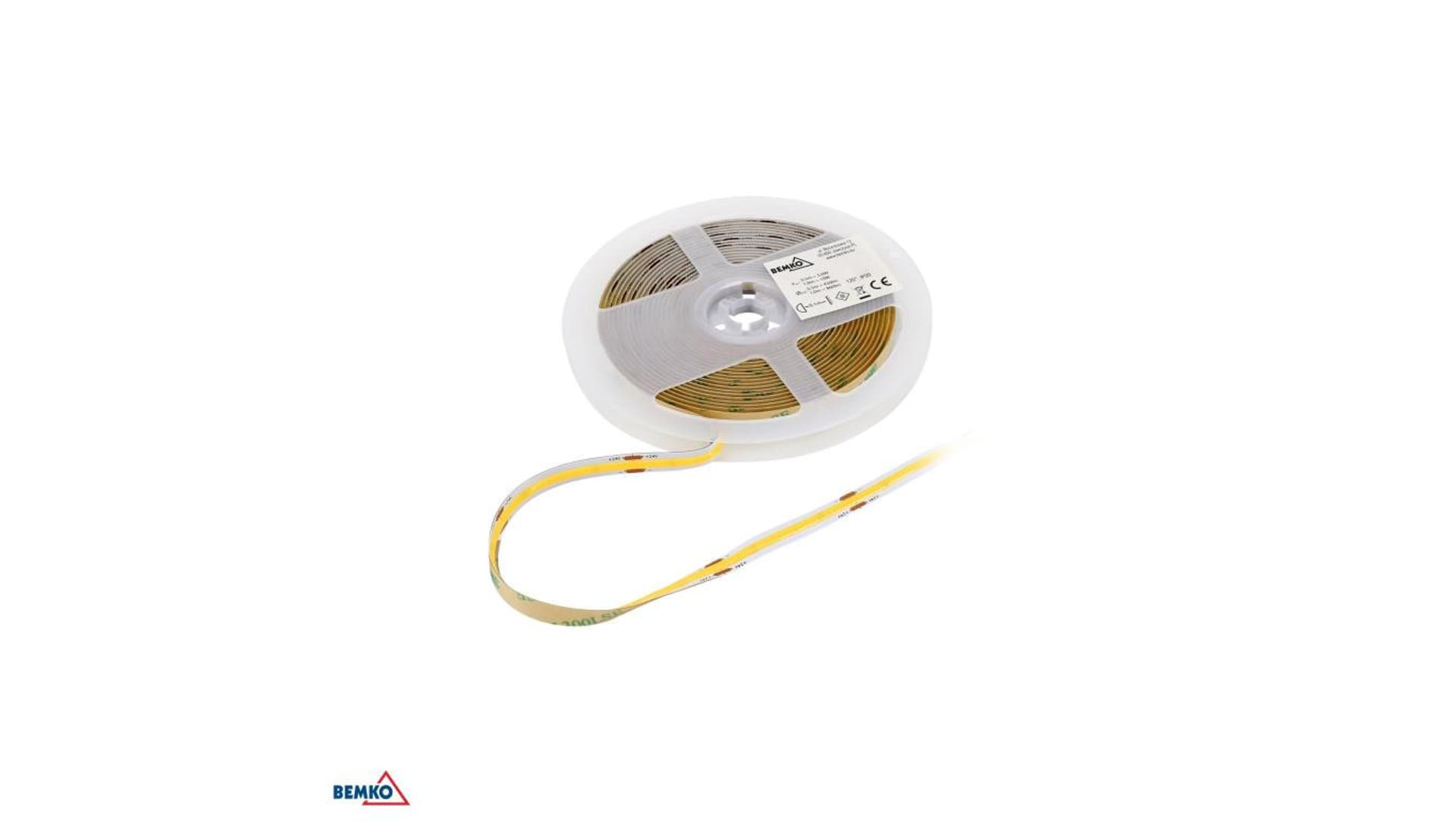 

Taśma LED PREMIUM 12V DC COB 2400LED/5M 7W/1M IP20 Biała zimna