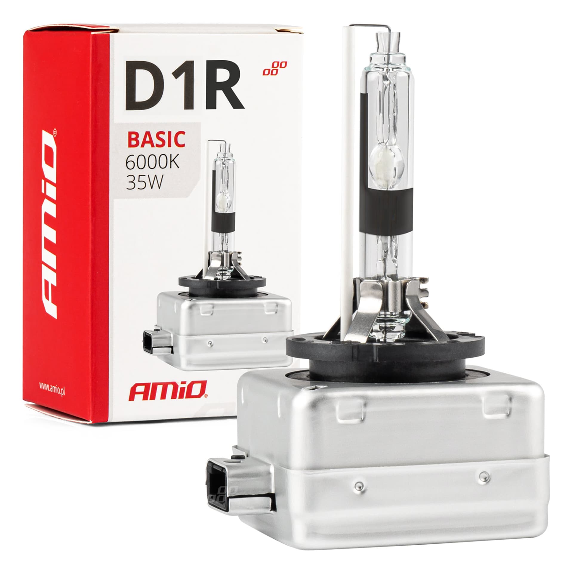 

Żarówka ksenonowa żarnik xenon d1r 35w 6000k amio basic amio-02946
