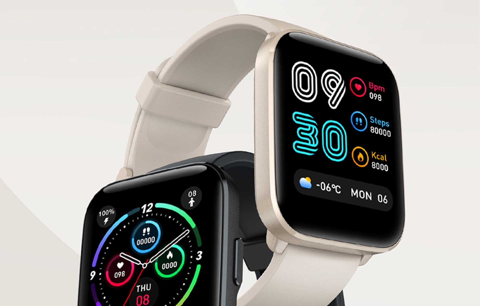

Smartwatch Mibro Watch C2 Creamy white